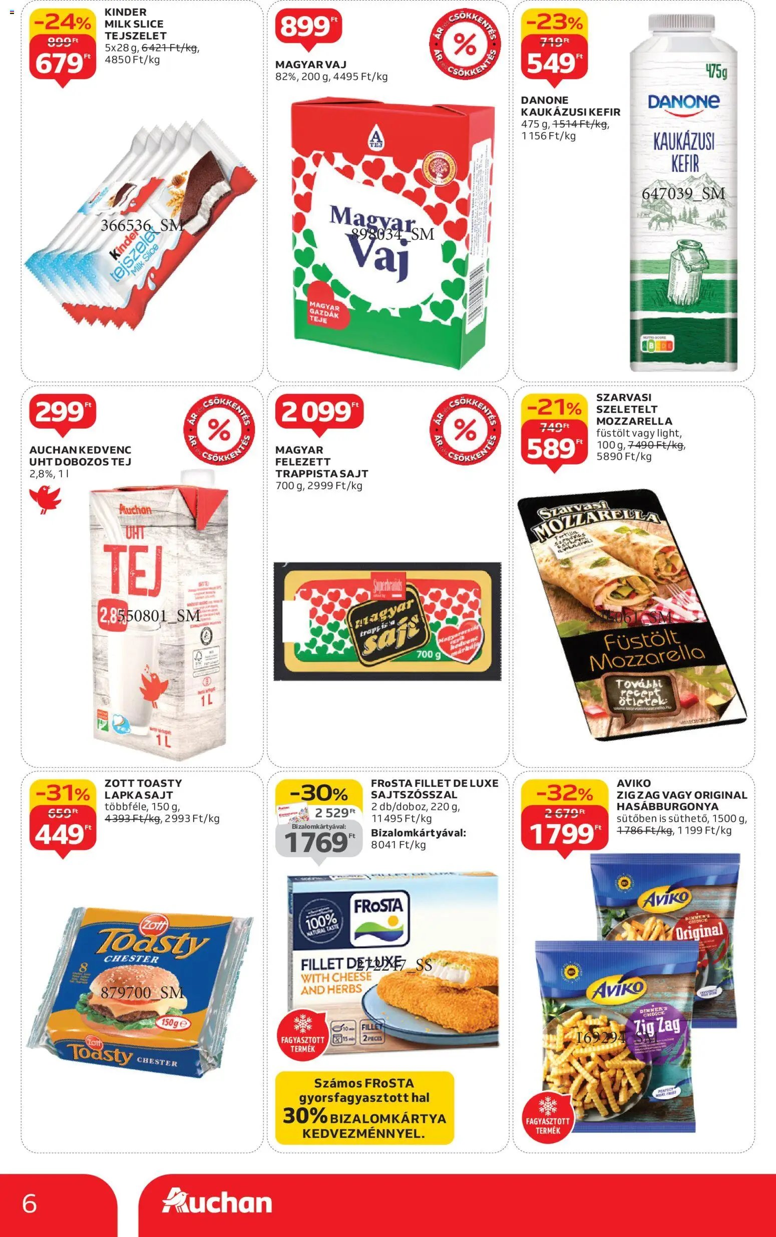 Auchan újság 2026.01.02. Szupermarket akciós újság (2026-01-02 - 2026-01-07)