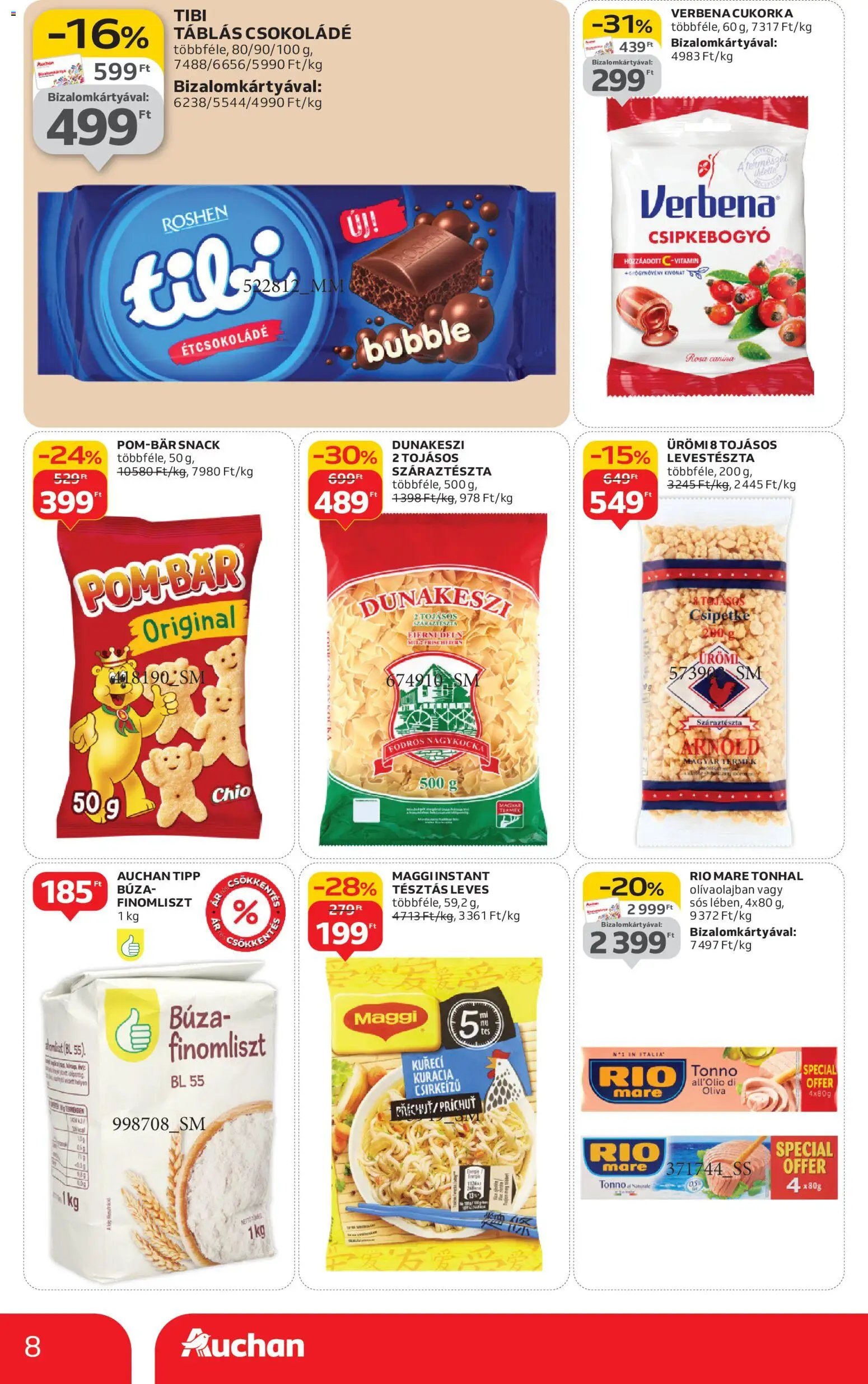 Auchan újság 2026.01.02. Szupermarket akciós újság (2026-01-02 - 2026-01-07)