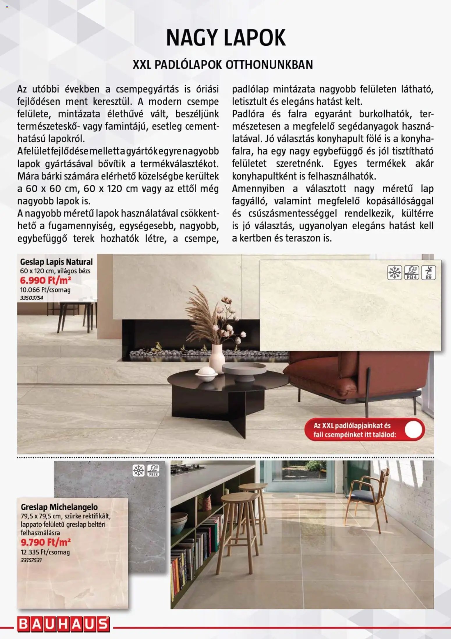Bauhaus újság 2026.08.19. Bauhaus Csempekatalógus