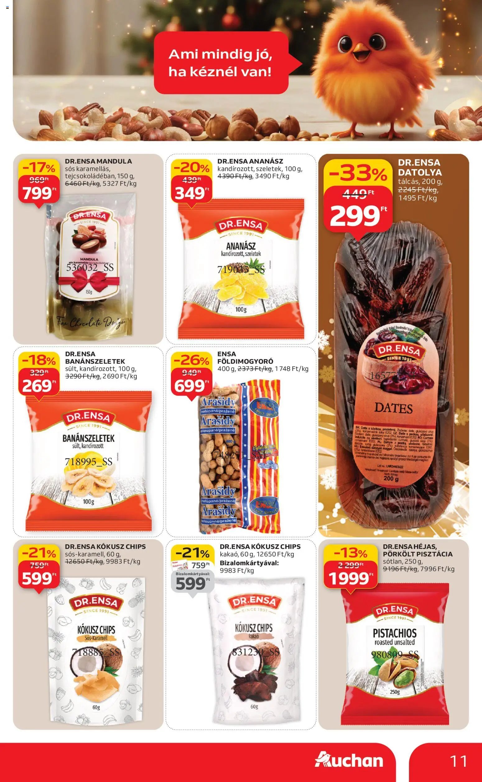 Auchan újság 2025.12.18. Akciós újság Auchan (2025-12-18 - 2025-12-24)