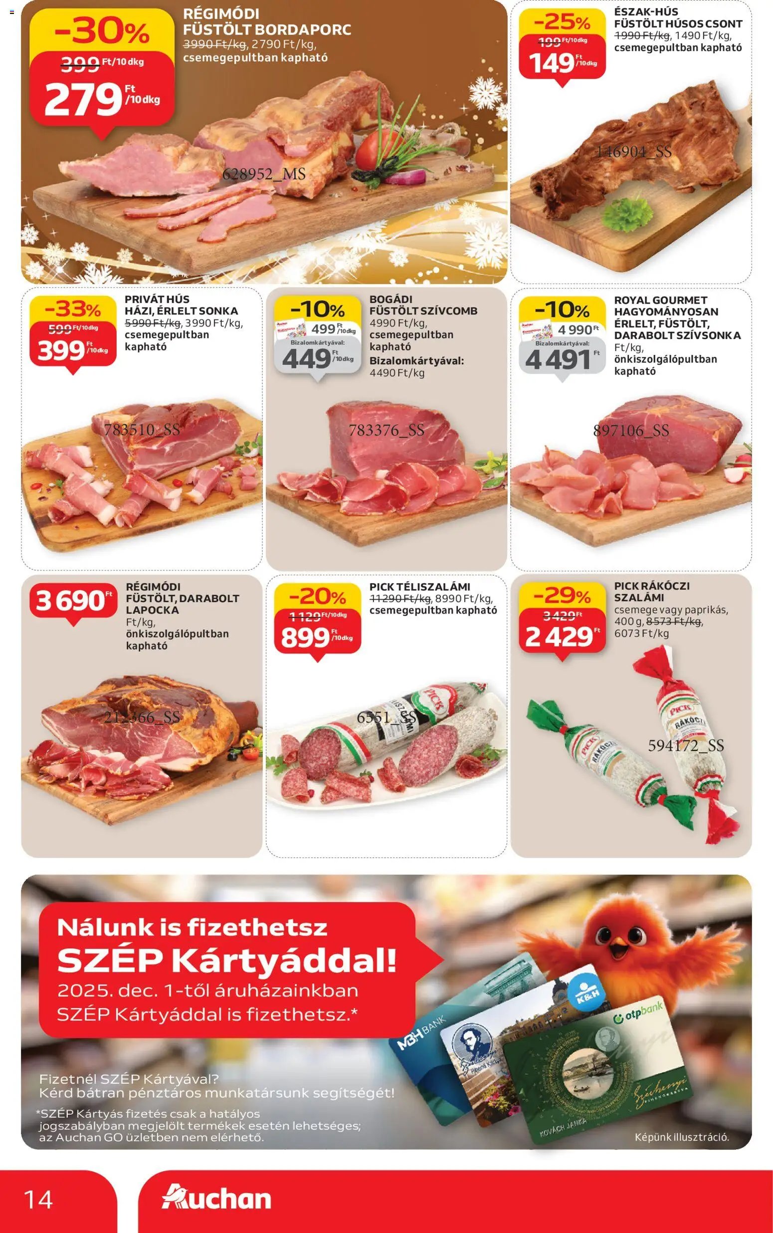 Auchan újság 2025.12.18. Akciós újság Auchan (2025-12-18 - 2025-12-24)