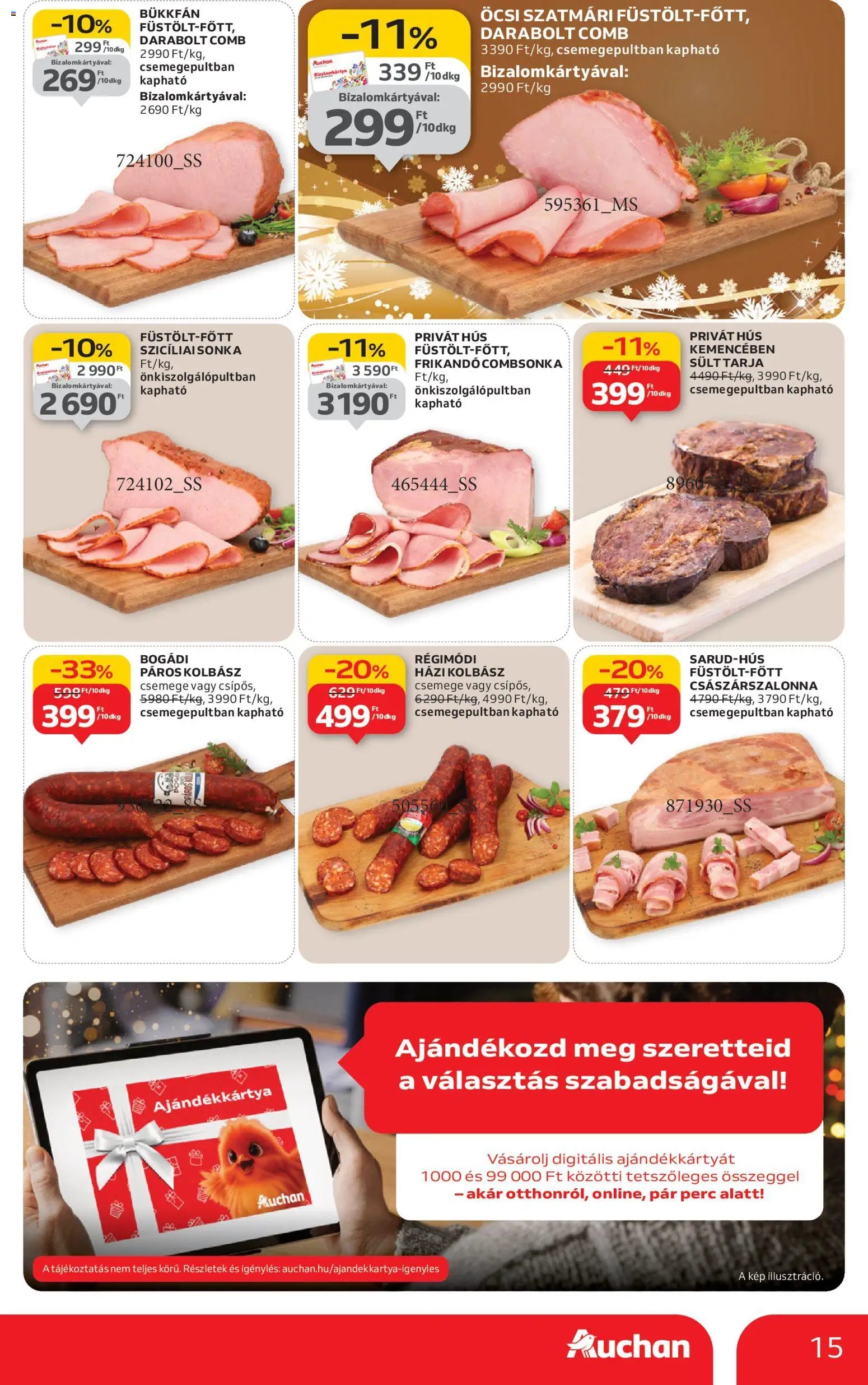 Auchan újság 2025.12.18. Akciós újság Auchan (2025-12-18 - 2025-12-24)