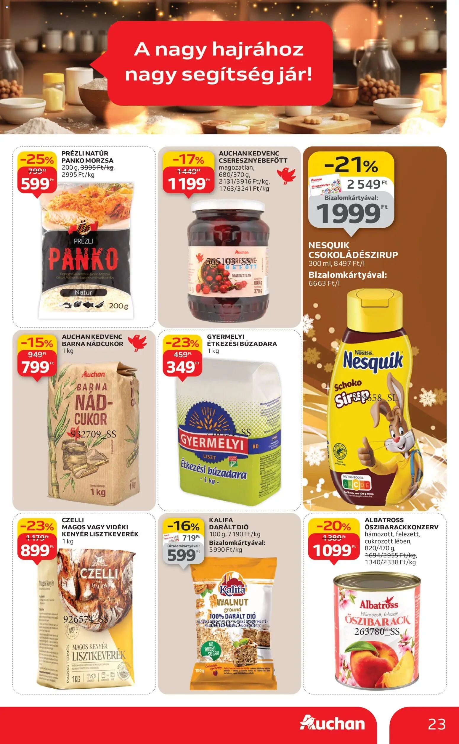 Auchan újság 2025.12.18. Akciós újság Auchan (2025-12-18 - 2025-12-24)