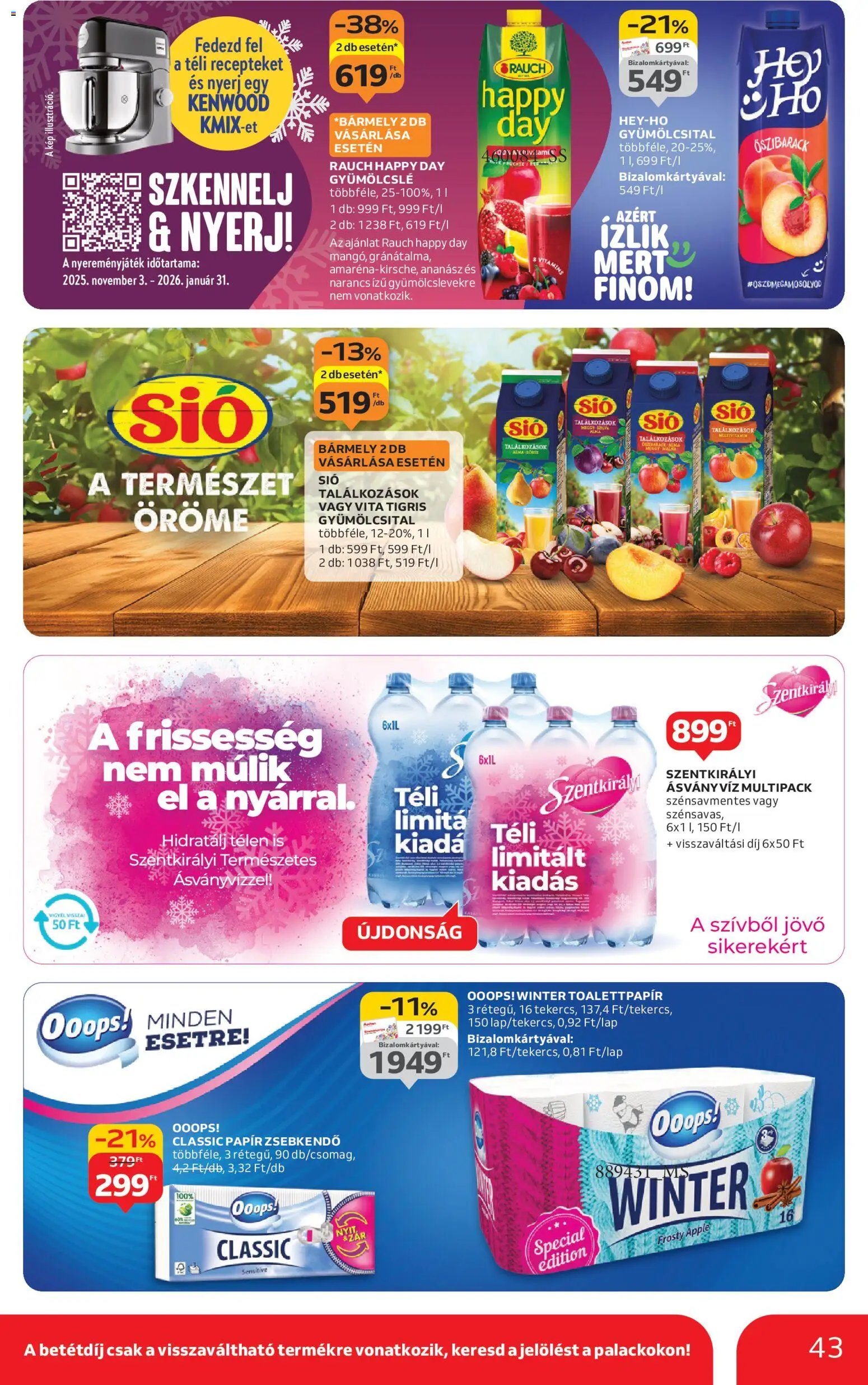 Auchan újság 2025.12.18. Akciós újság Auchan (2025-12-18 - 2025-12-24)