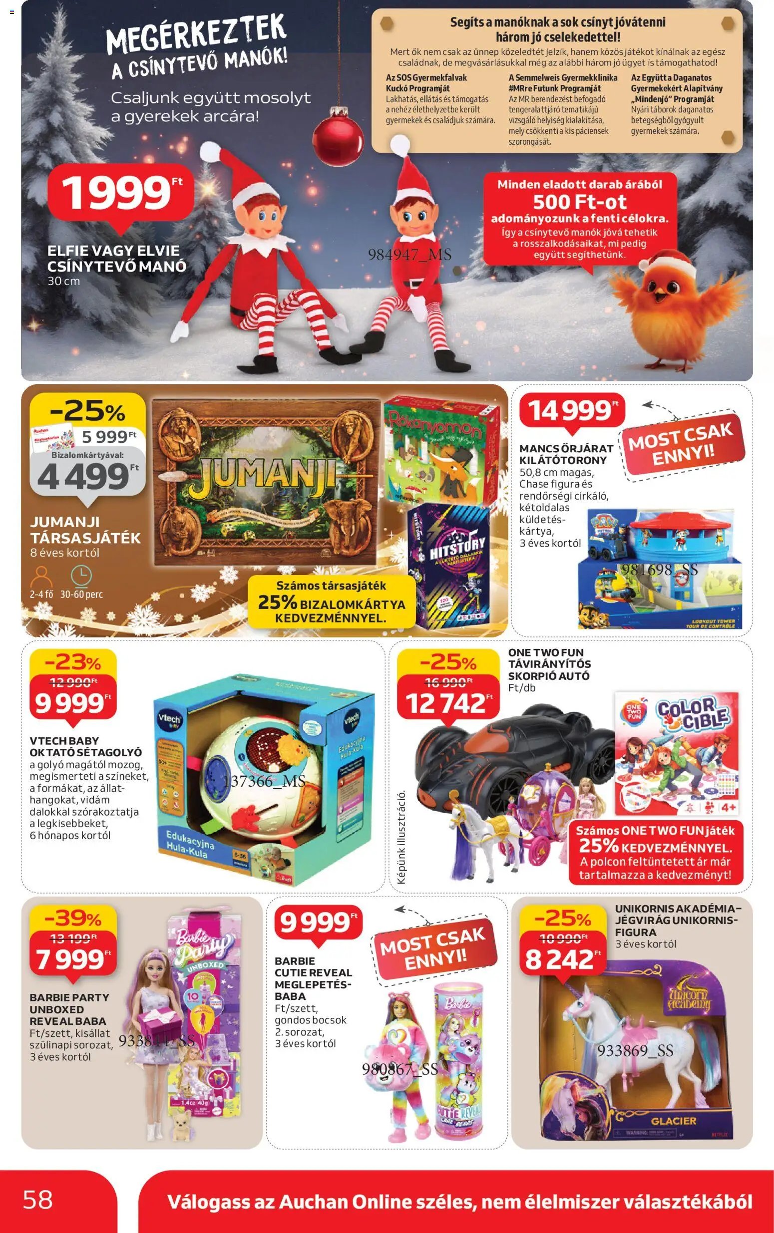 Auchan újság 2025.12.18. Akciós újság Auchan (2025-12-18 - 2025-12-24)