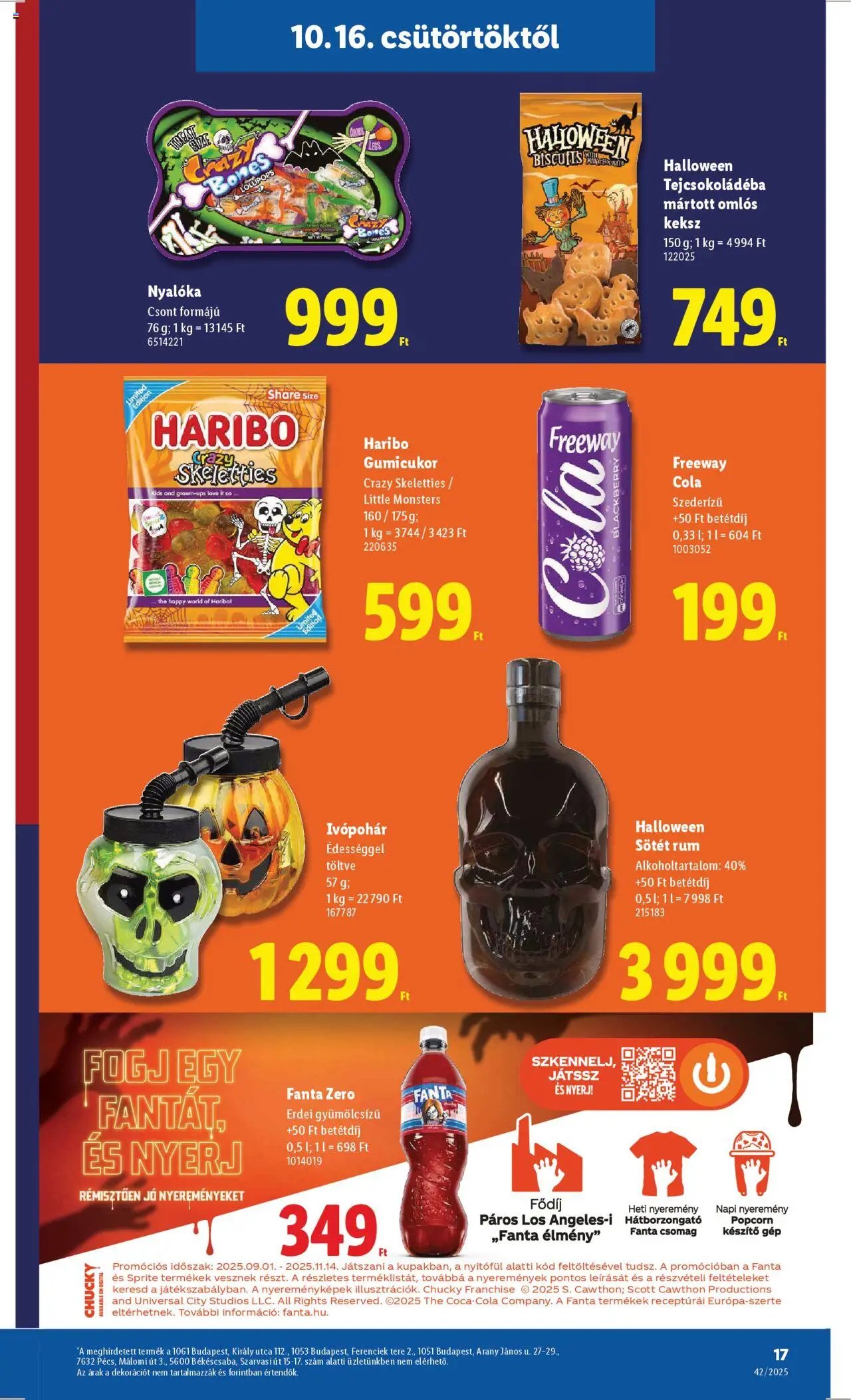 Lidl újság 2025.10.16. Akciós újság Lidl (2025-10-16 - 2025-10-21)