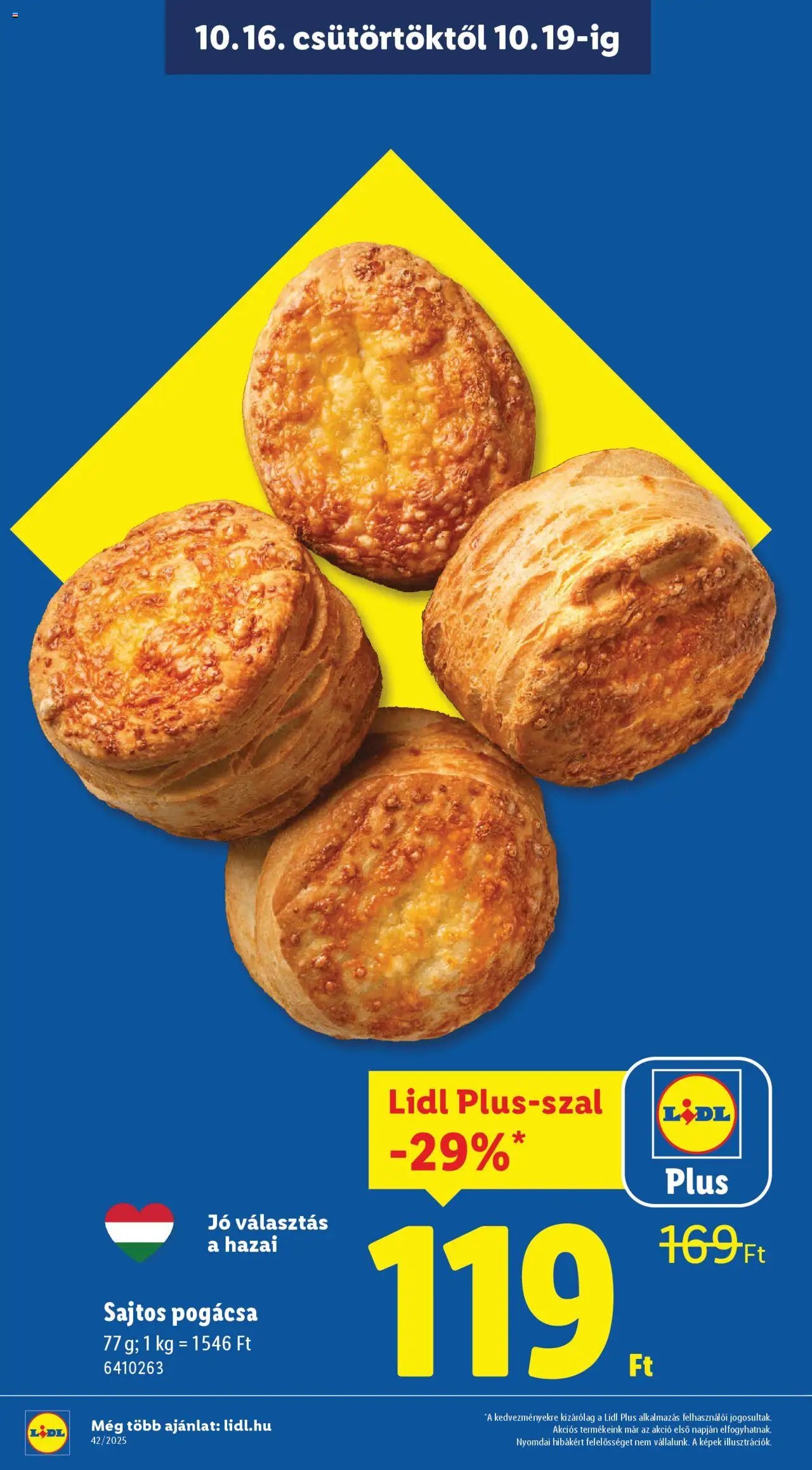 Lidl újság 2025.10.16. Akciós újság Lidl (2025-10-16 - 2025-10-21)