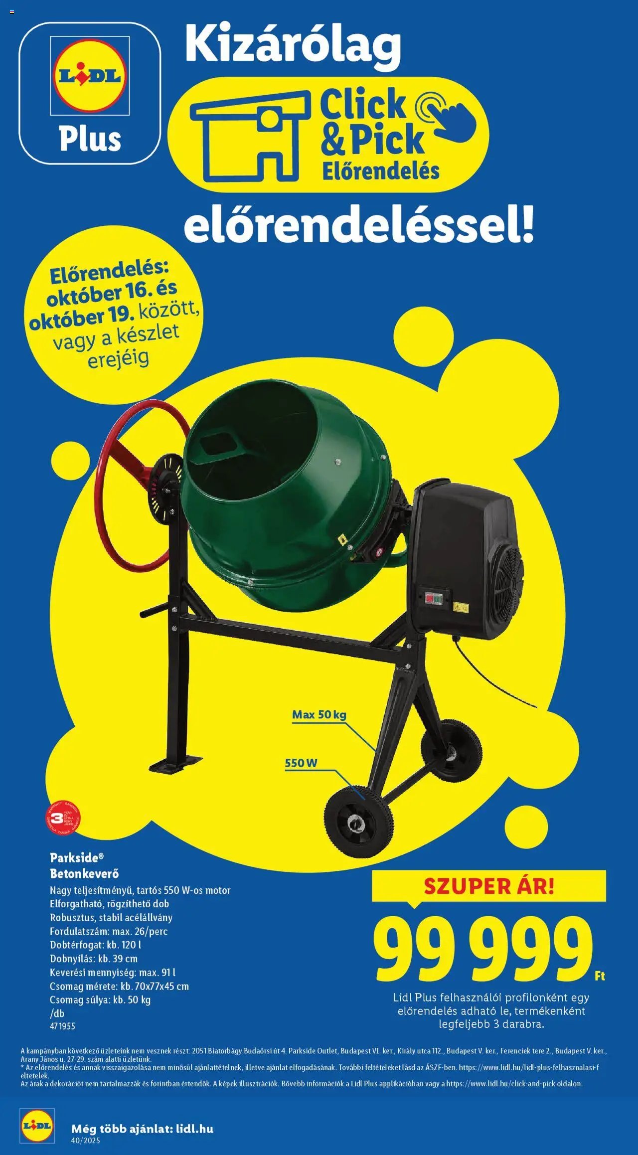 Lidl újság 2025.10.16. Akciós újság Lidl (2025-10-16 - 2025-10-21)
