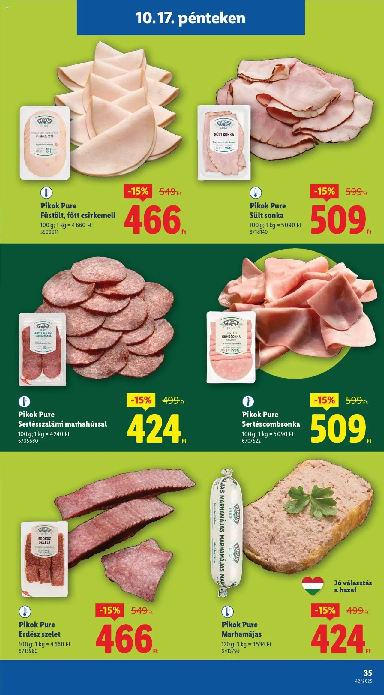 Lidl újság 2025.10.16. Akciós újság Lidl (2025-10-16 - 2025-10-21)