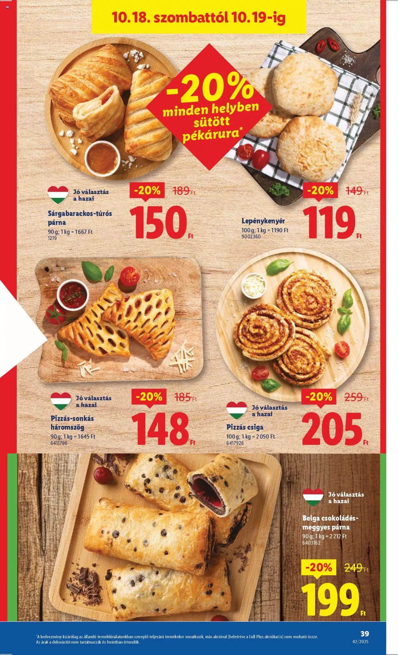 Lidl újság 2025.10.16. Akciós újság Lidl (2025-10-16 - 2025-10-21)