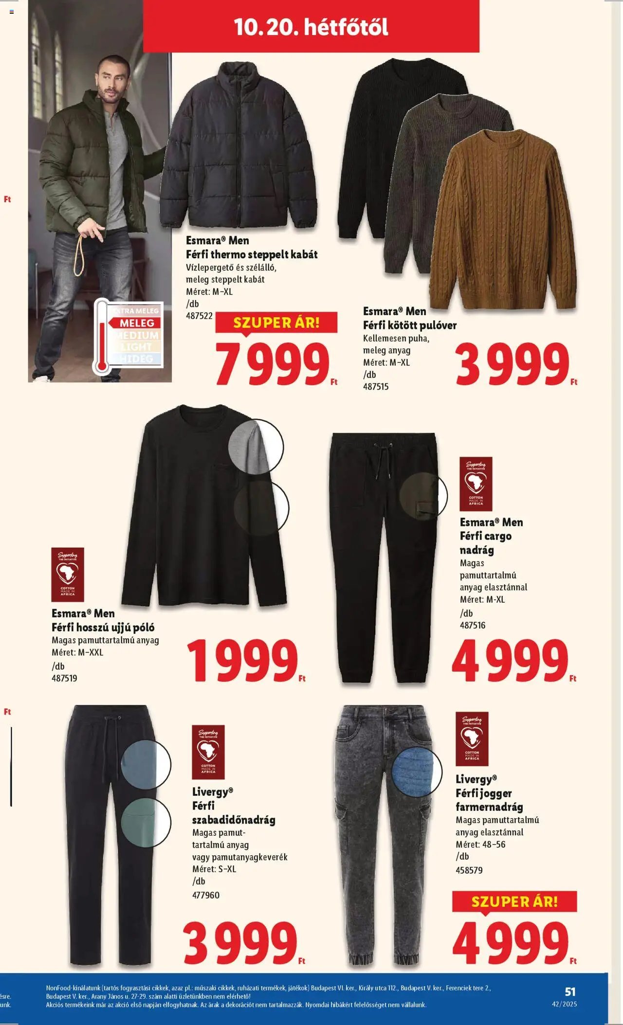 Lidl újság 2025.10.16. Akciós újság Lidl (2025-10-16 - 2025-10-21)