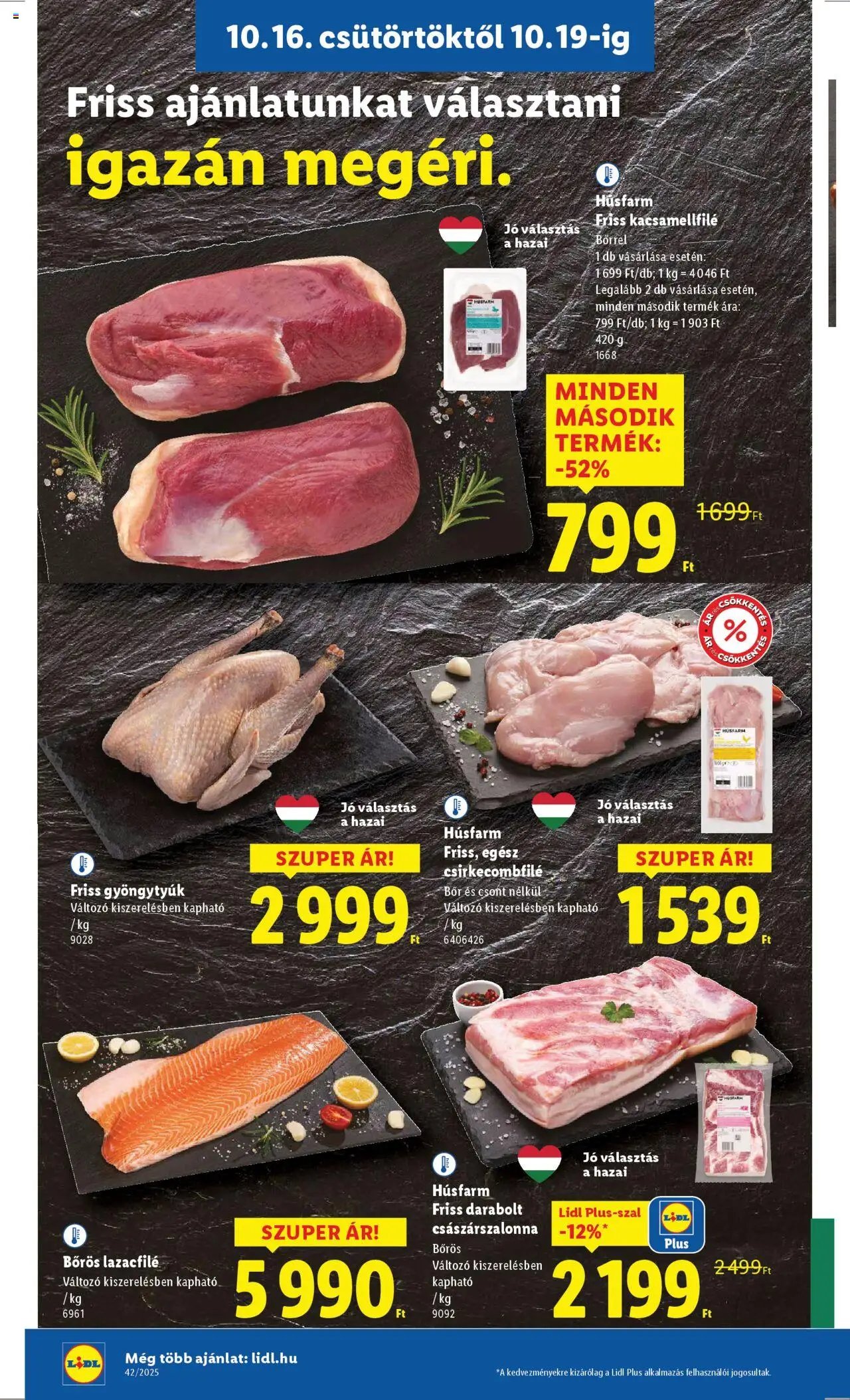 Lidl újság 2025.10.16. Akciós újság Lidl (2025-10-16 - 2025-10-21)