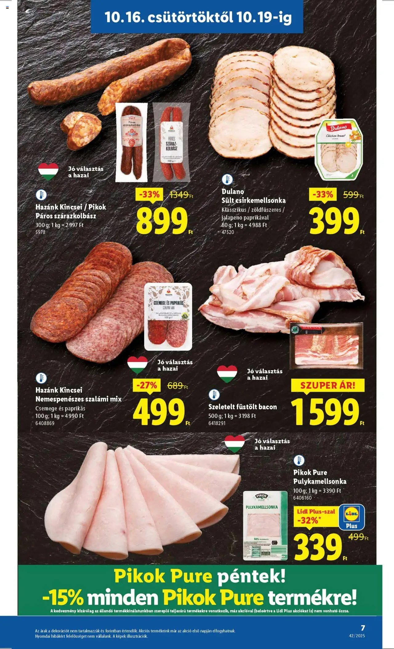 Lidl újság 2025.10.16. Akciós újság Lidl (2025-10-16 - 2025-10-21)