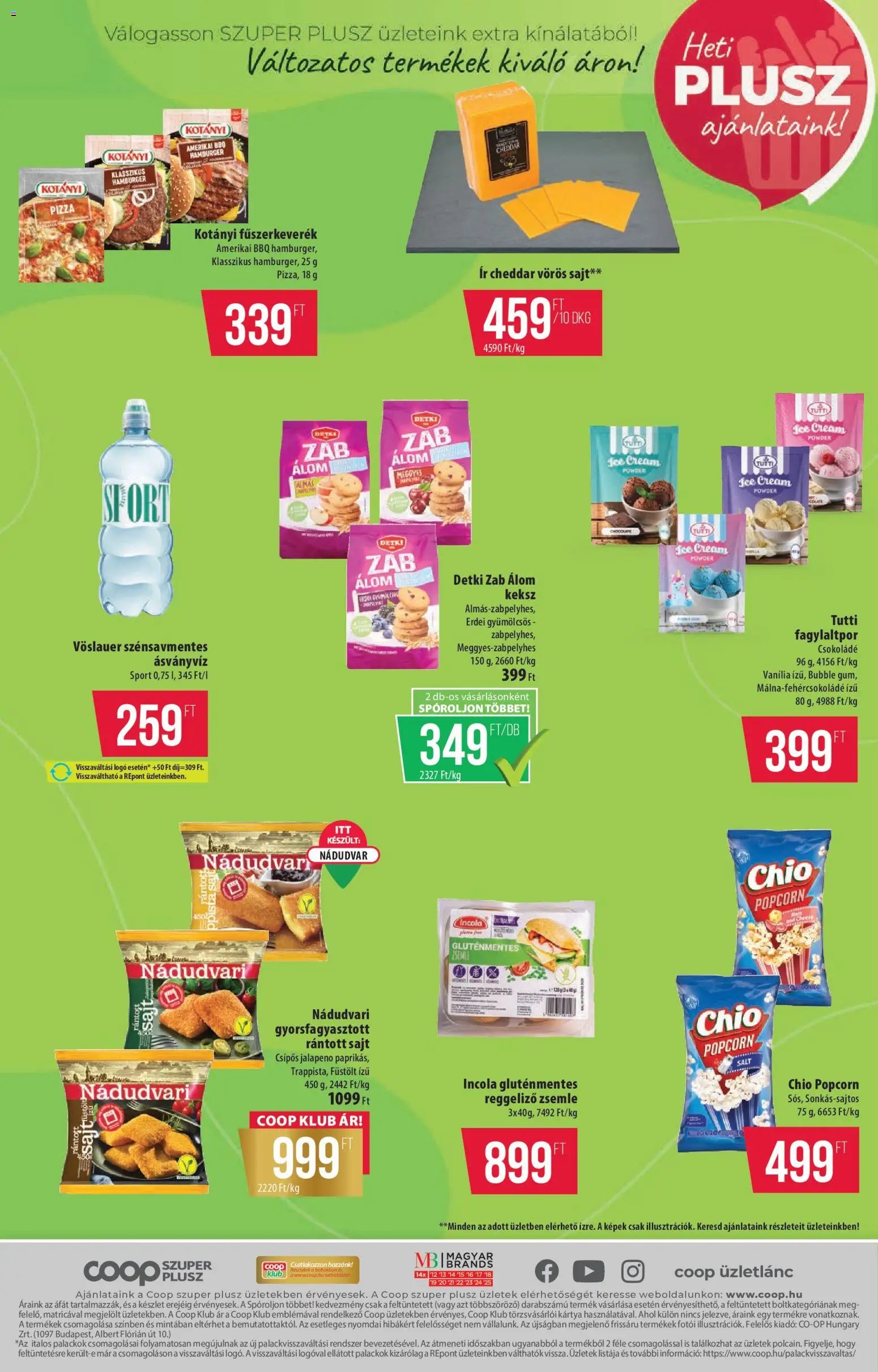 COOP újság 2026.07.09. COOP - Szuper Plus / Alföld Pro-Coop Zrt.