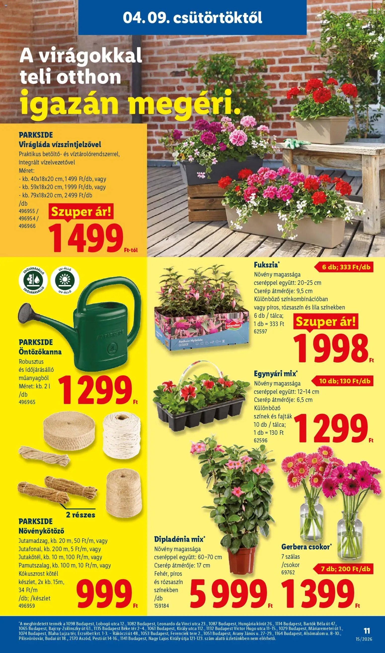 Lidl újság 2026.04.09. Lidl Nonfood kínálatunk (2026-04-09 - 2026-04-15)