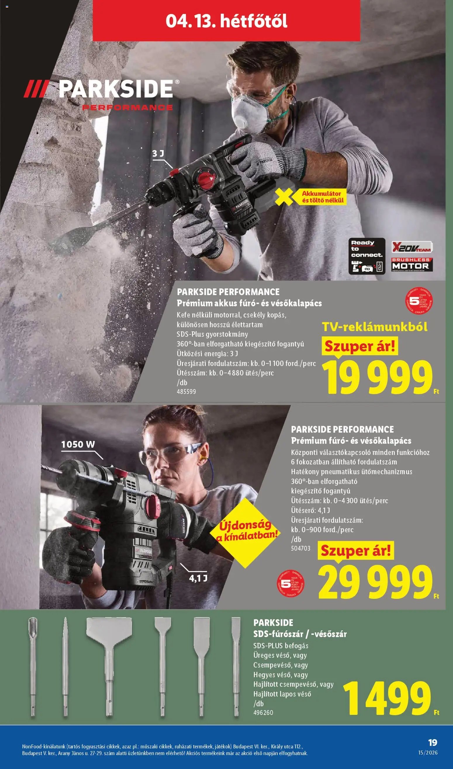 Lidl újság 2026.04.09. Lidl Nonfood kínálatunk (2026-04-09 - 2026-04-15)