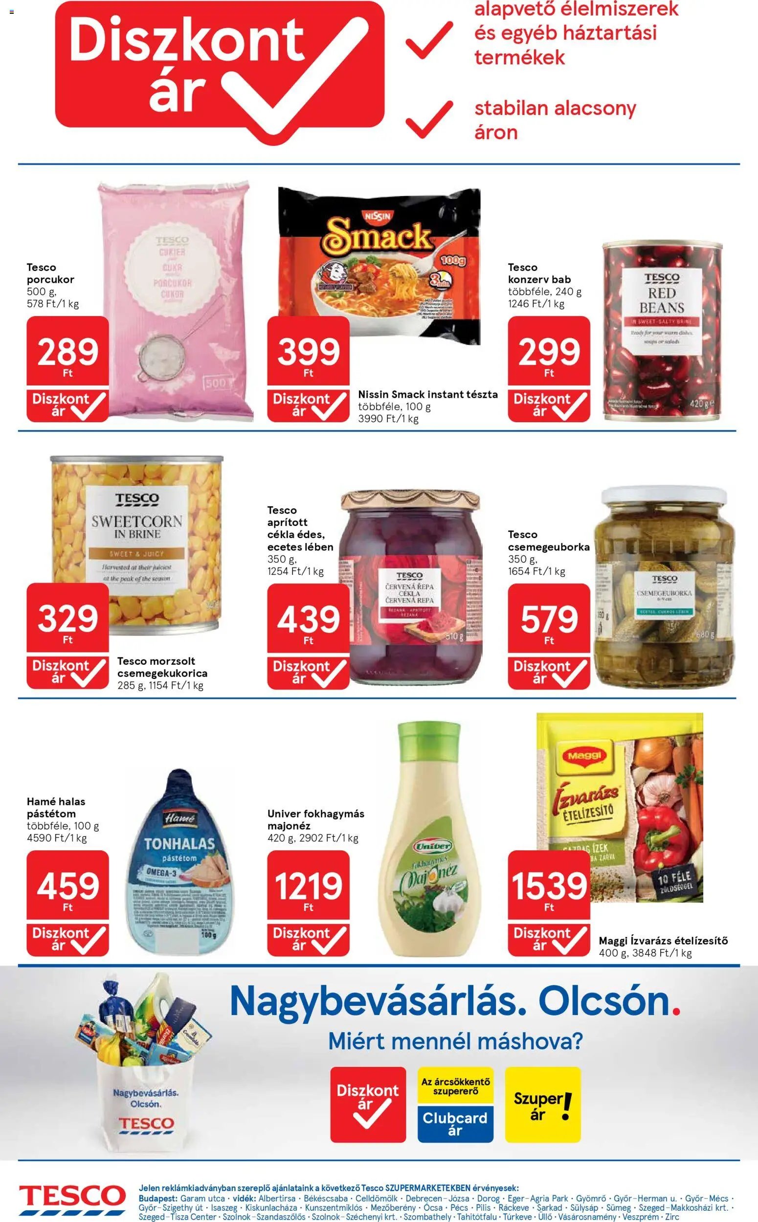 Tesco újság 2026.03.12. Tesco Szupermarket akciós újság (2026-03-12 - 2026-03-18)