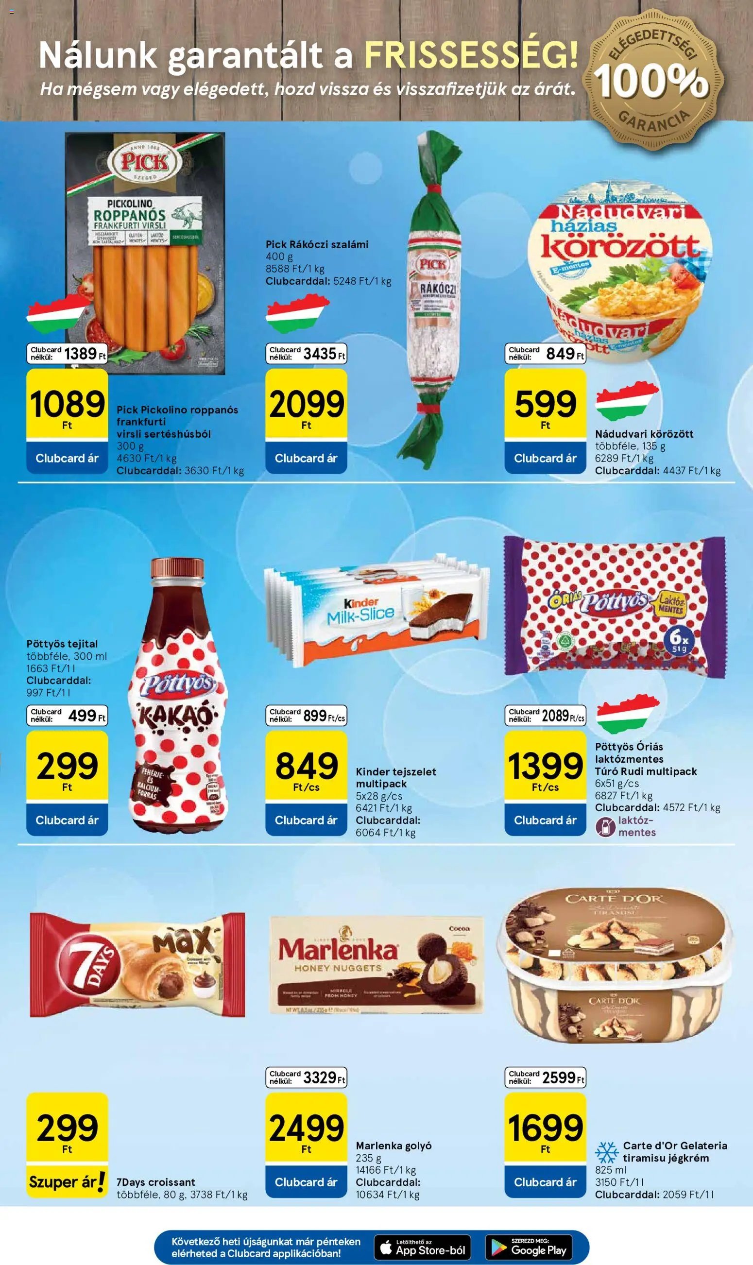 Tesco újság 2026.10.01. Tesco Szupermarket akciós újság