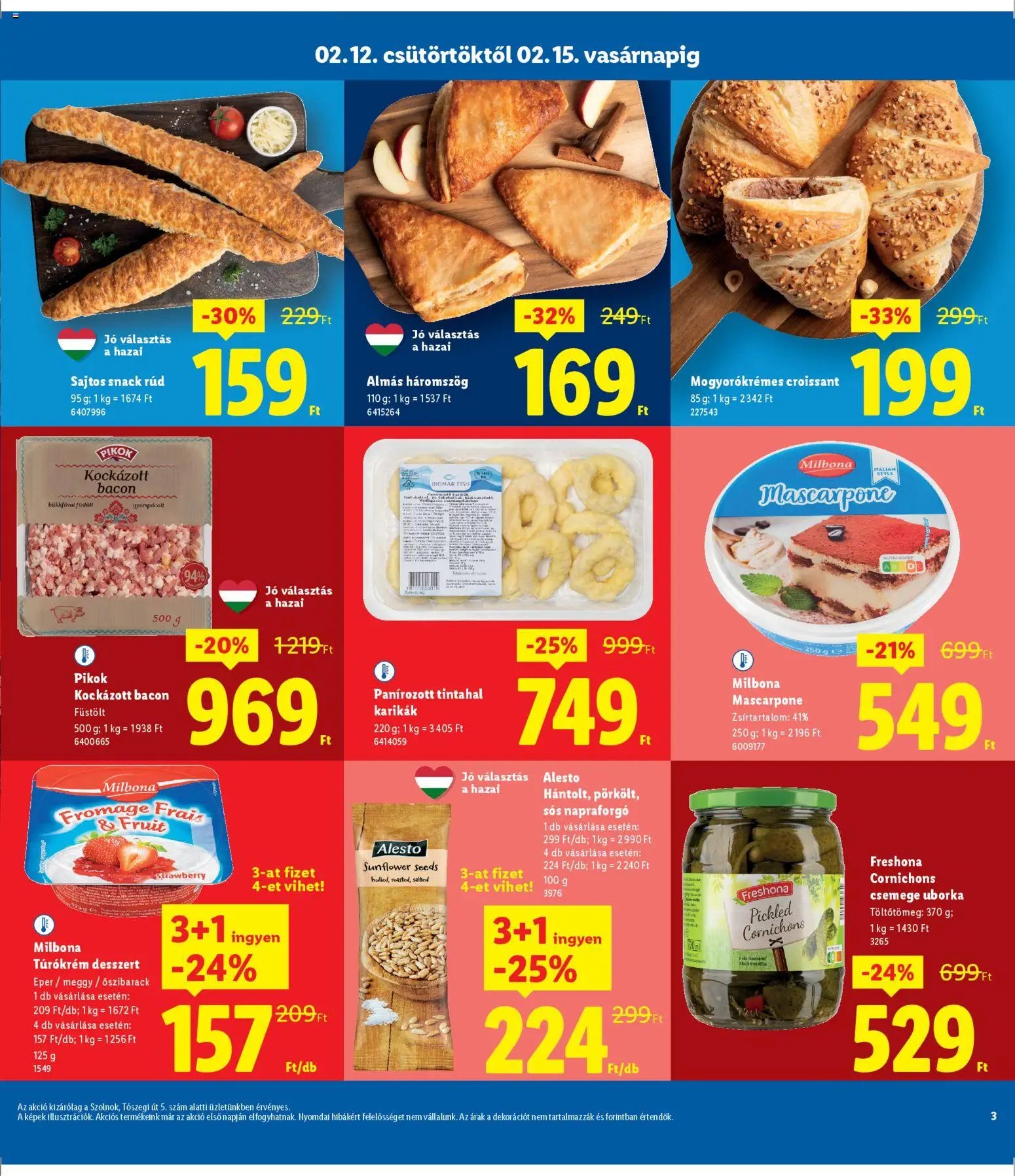 Lidl újság 2026.02.12. Szolnok (2026-02-12 - 2026-02-15)