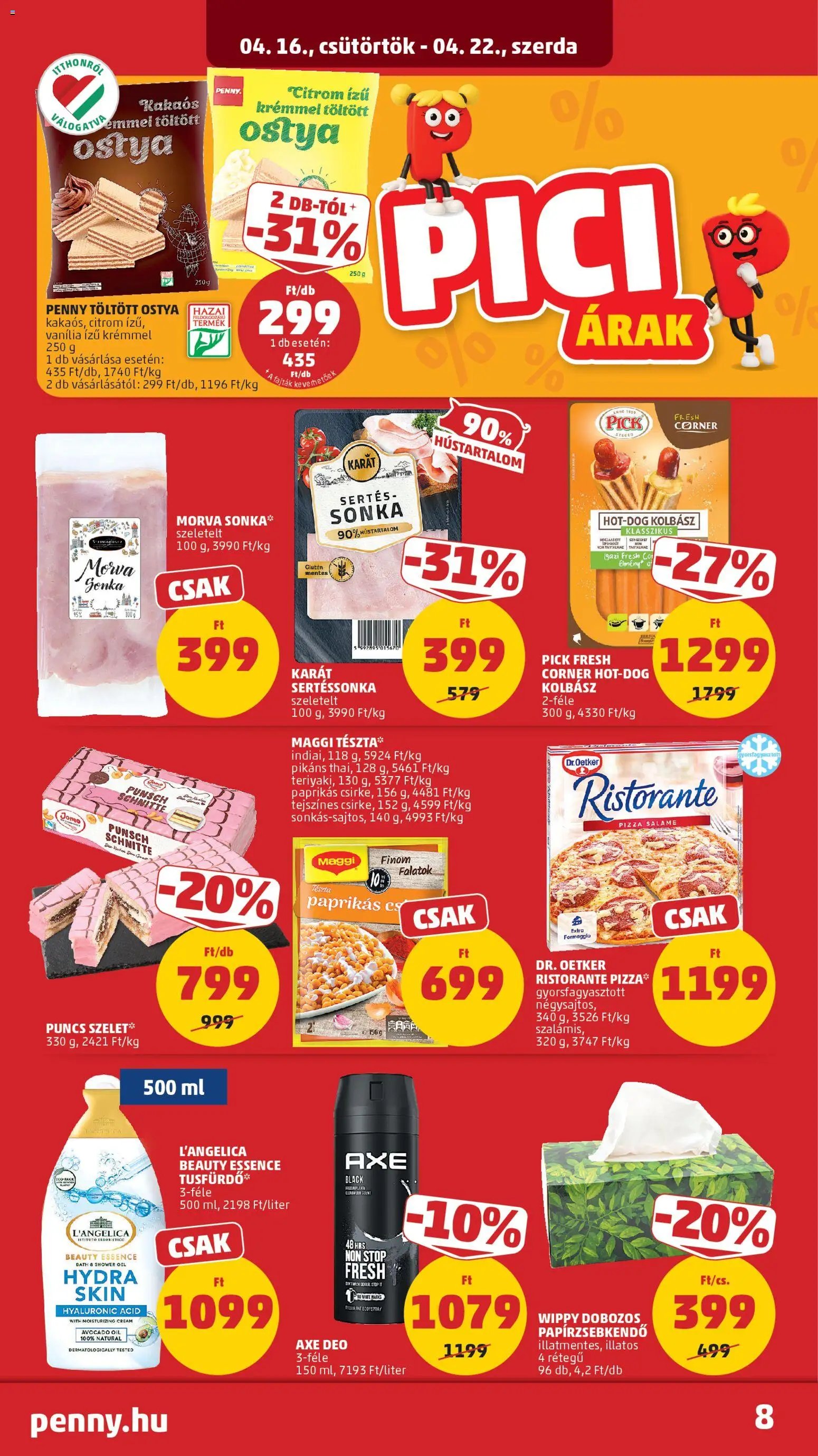 PENNY újság 2026.04.16. PENNY akciós újság (2026-04-16 - 2026-04-22)