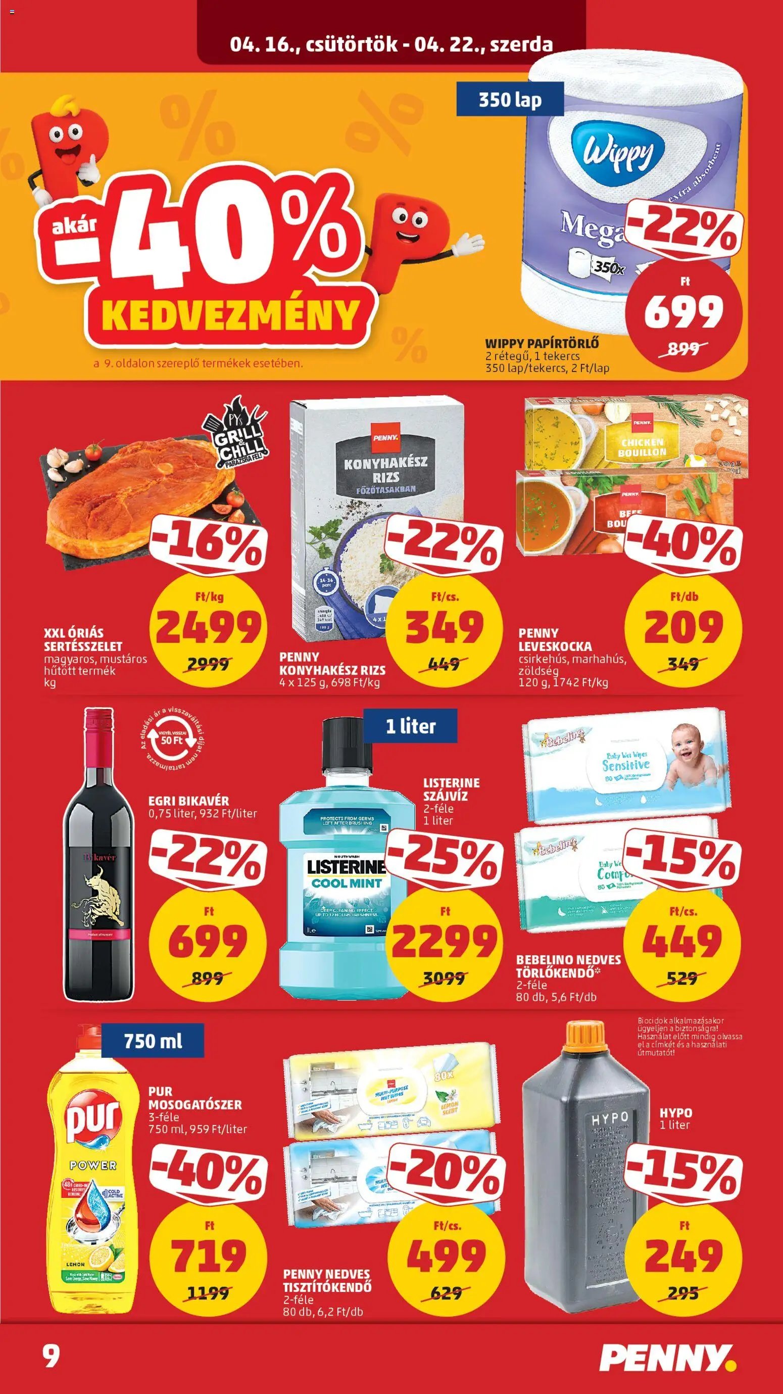 PENNY újság 2026.04.16. PENNY akciós újság (2026-04-16 - 2026-04-22)