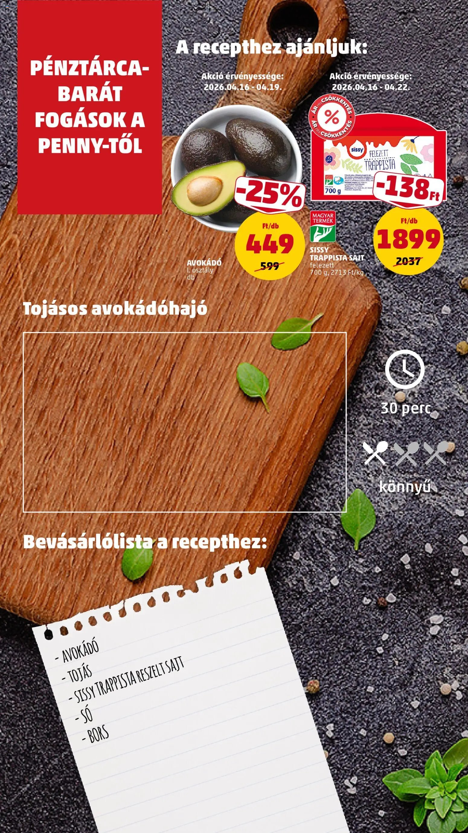 PENNY újság 2026.04.16. PENNY akciós újság (2026-04-16 - 2026-04-22)