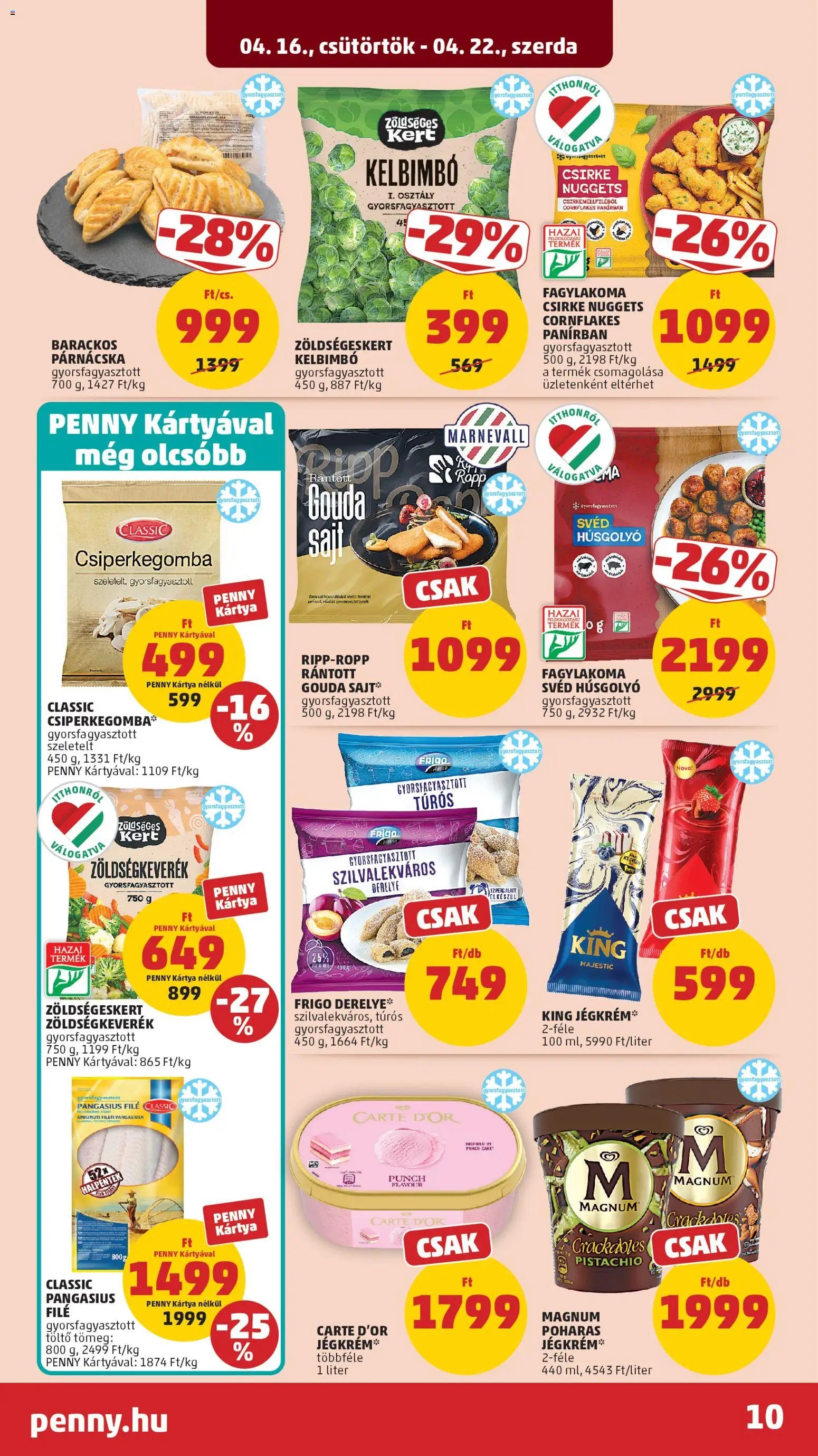 PENNY újság 2026.04.16. PENNY akciós újság (2026-04-16 - 2026-04-22)