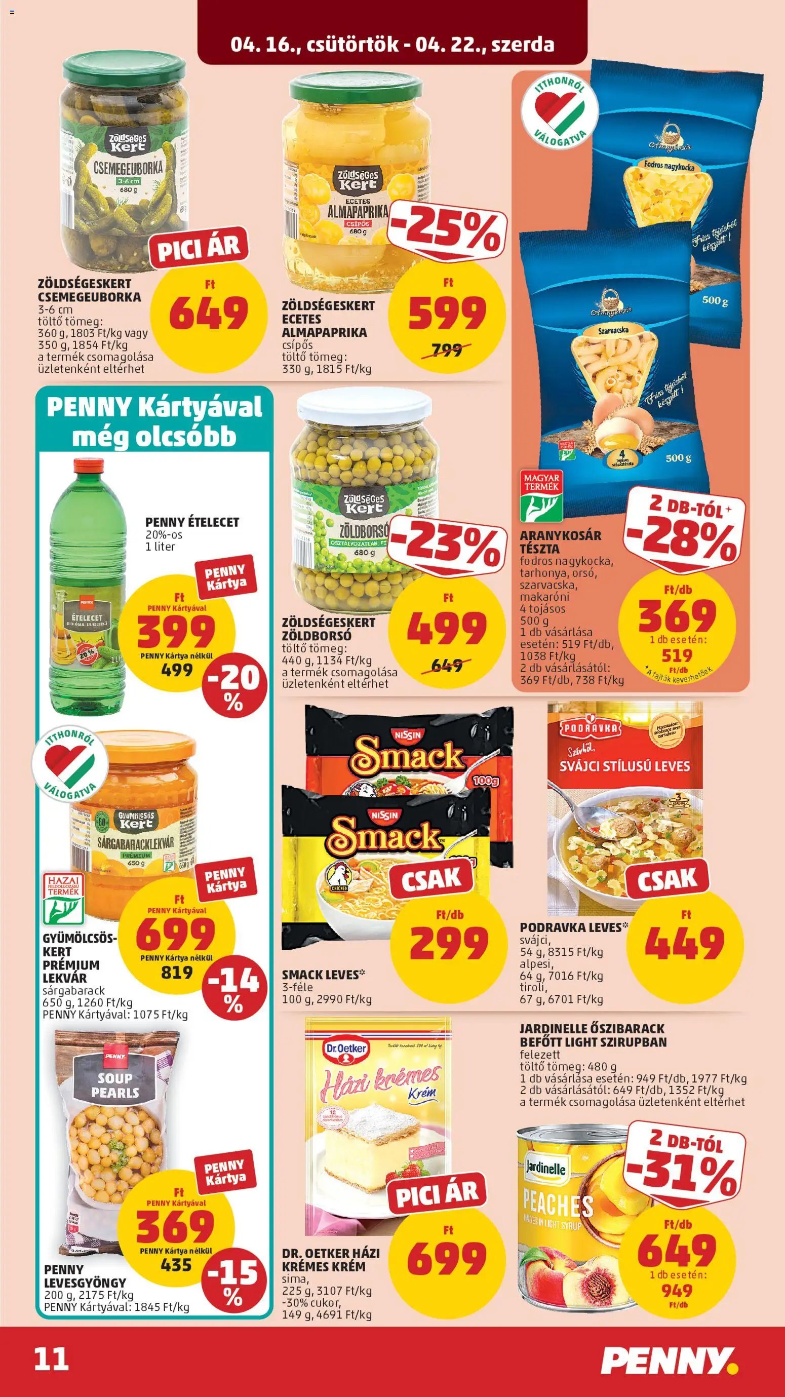 PENNY újság 2026.04.16. PENNY akciós újság (2026-04-16 - 2026-04-22)