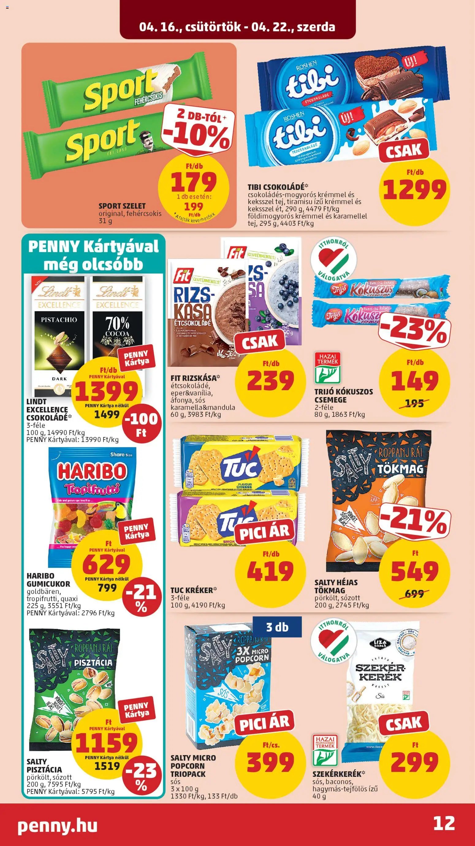 PENNY újság 2026.04.16. PENNY akciós újság (2026-04-16 - 2026-04-22)