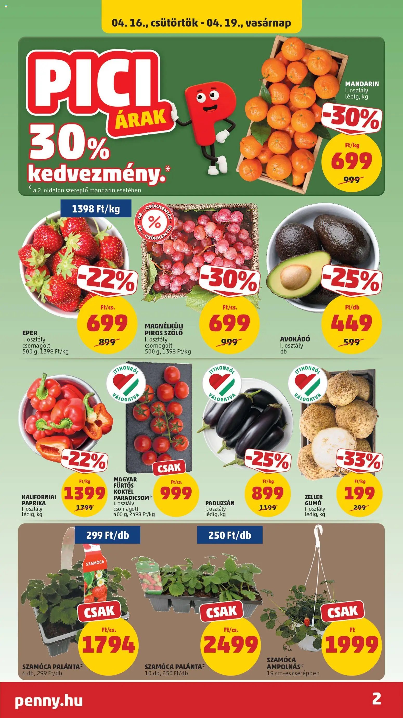 PENNY újság 2026.04.16. PENNY akciós újság (2026-04-16 - 2026-04-22)