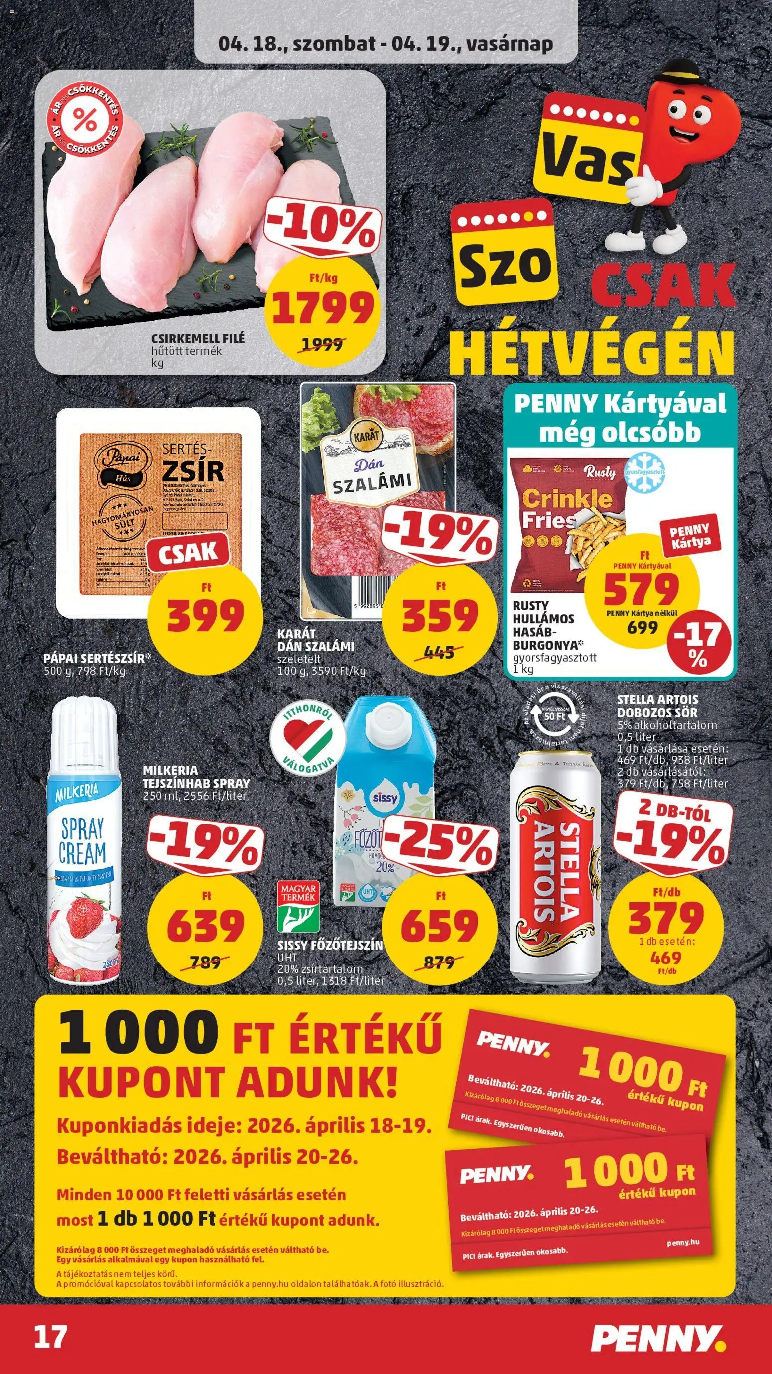 PENNY újság 2026.04.16. PENNY akciós újság (2026-04-16 - 2026-04-22)
