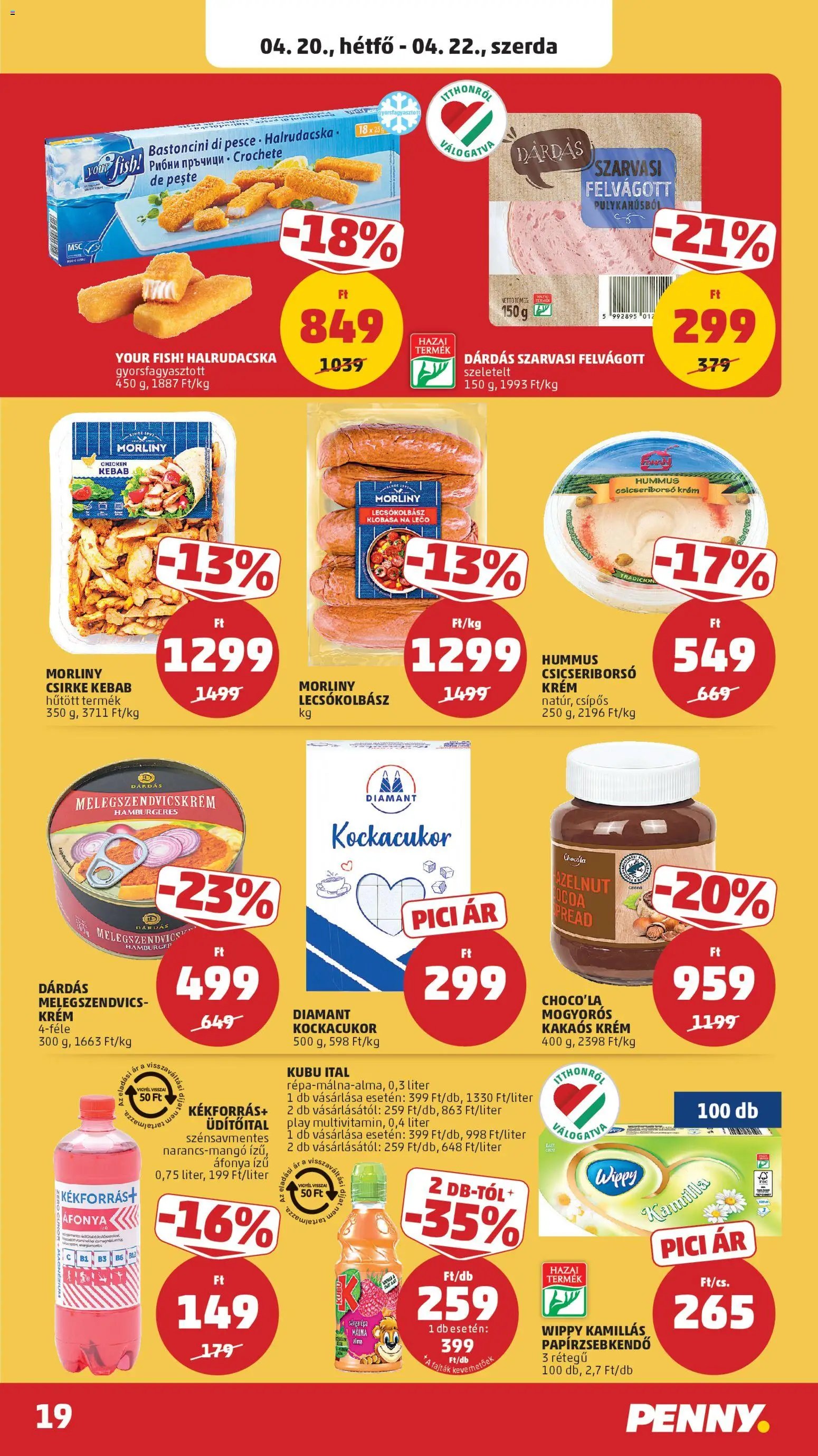 PENNY újság 2026.04.16. PENNY akciós újság (2026-04-16 - 2026-04-22)