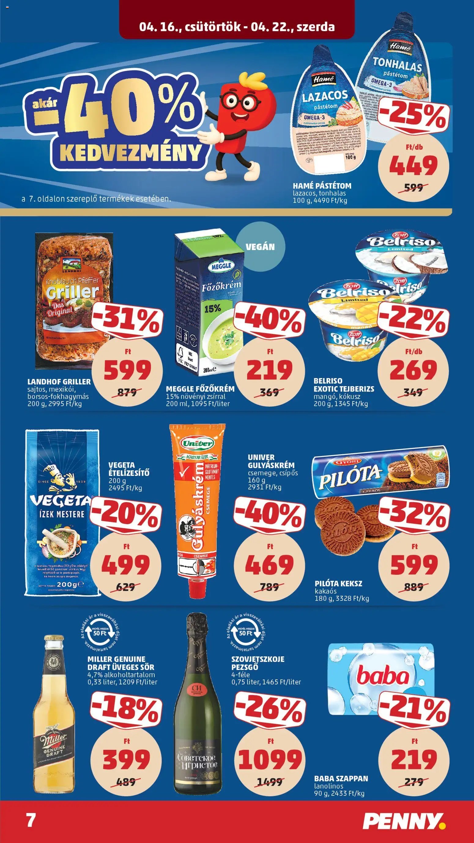 PENNY újság 2026.04.16. PENNY akciós újság (2026-04-16 - 2026-04-22)