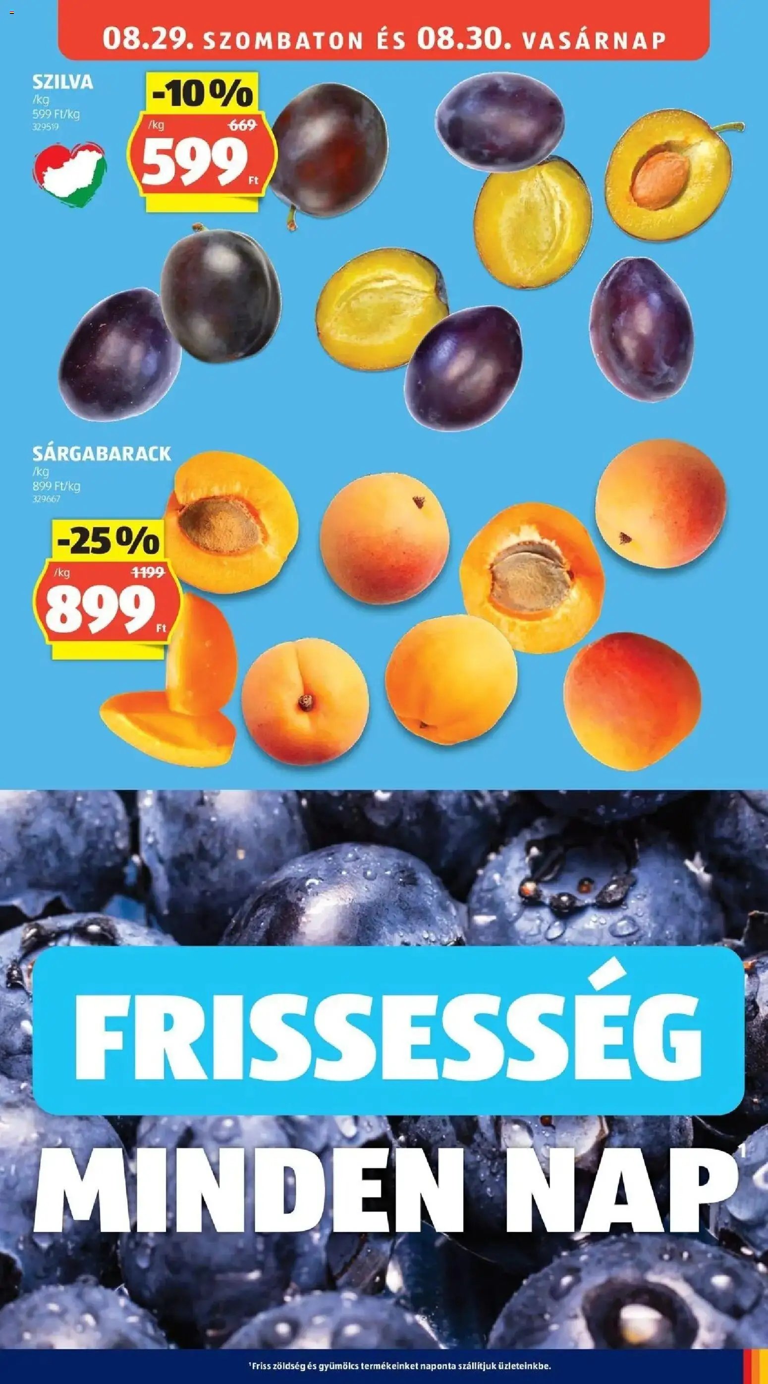 Aldi újság 2026.08.27. Aldi aktuális akciós újság