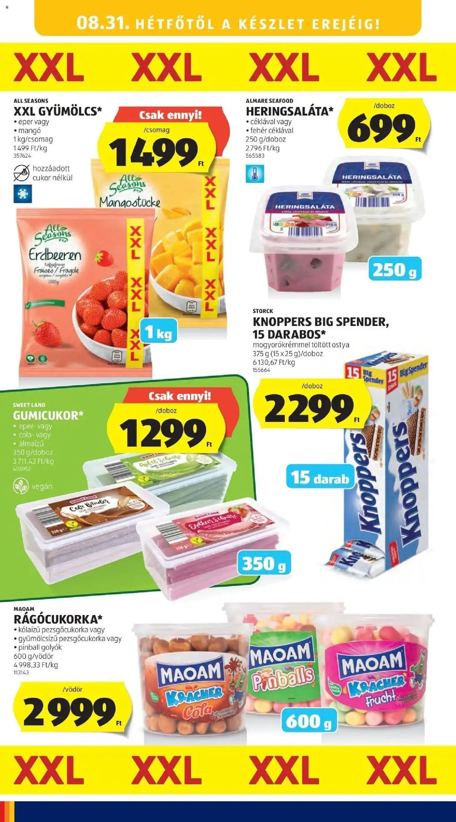 Aldi újság 2026.08.27. Aldi aktuális akciós újság