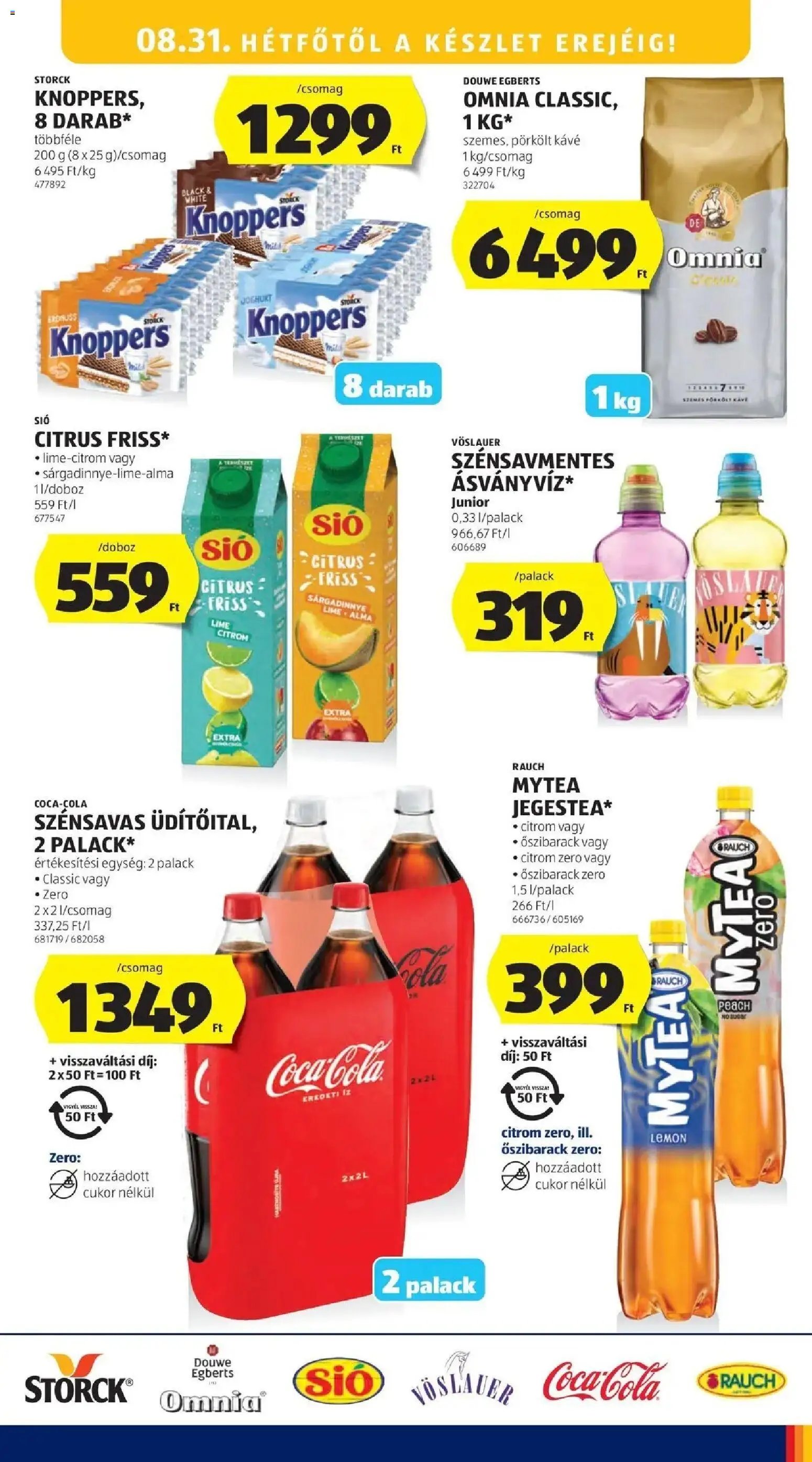 Aldi újság 2026.08.27. Aldi aktuális akciós újság