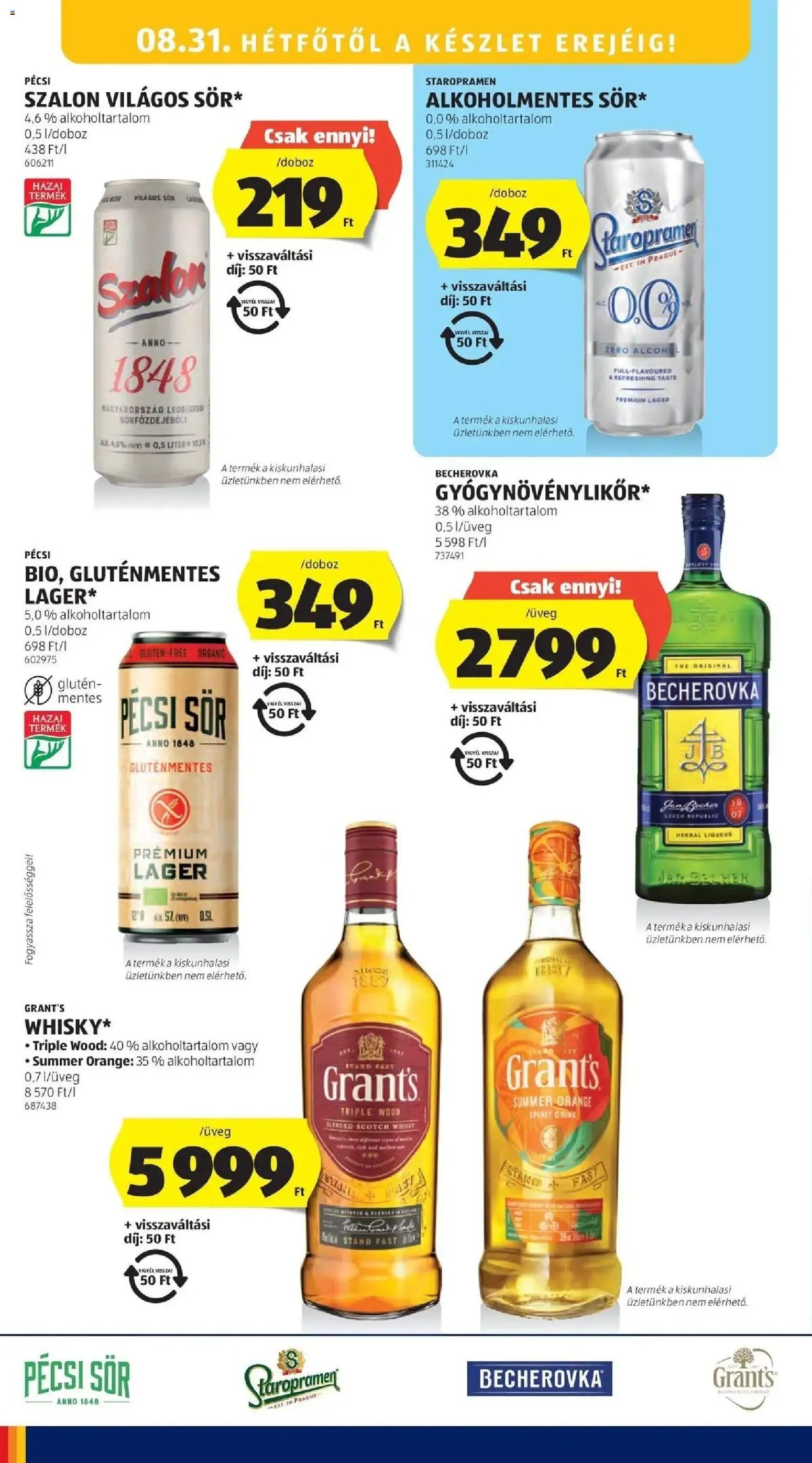 Aldi újság 2026.08.27. Aldi aktuális akciós újság