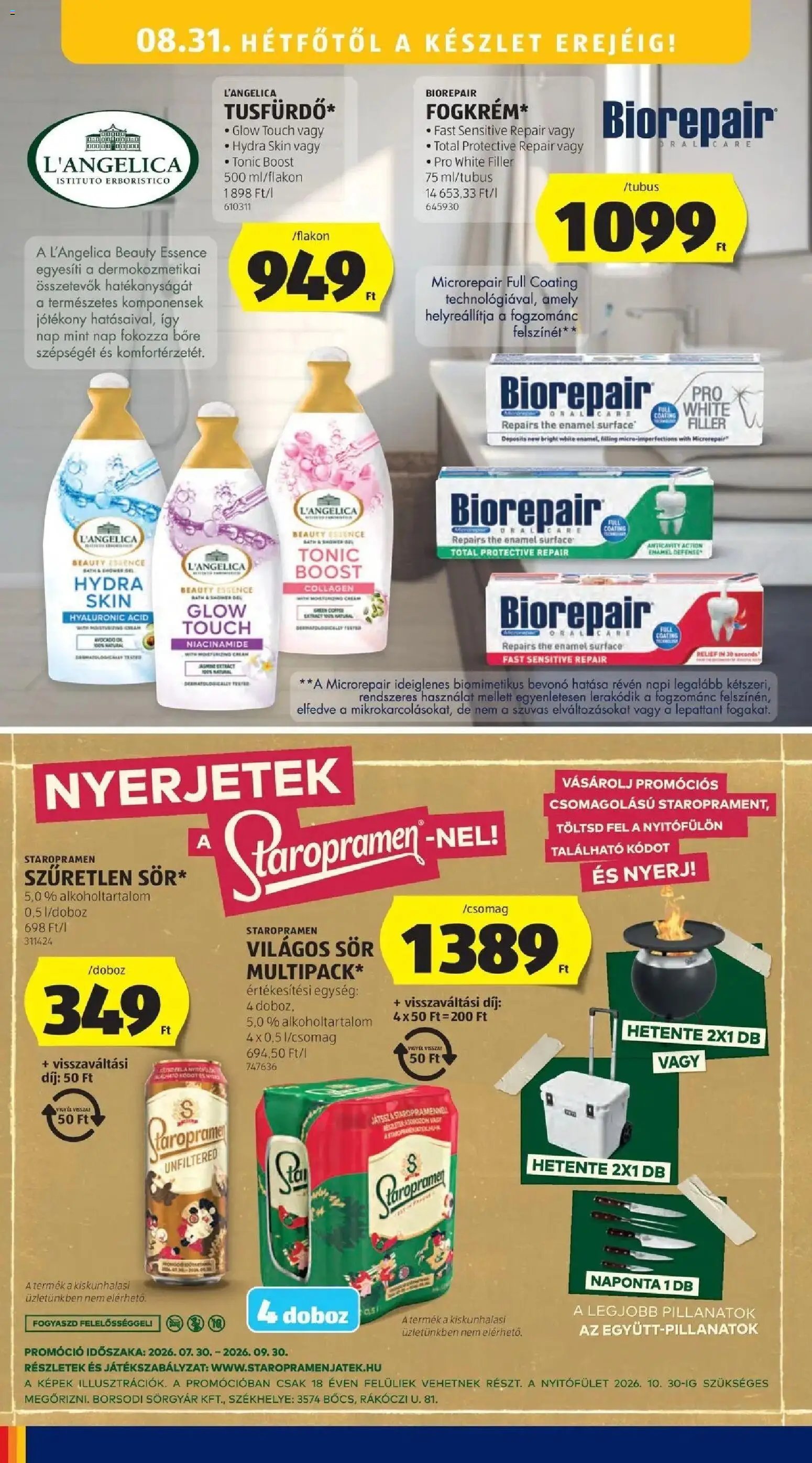 Aldi újság 2026.08.27. Aldi aktuális akciós újság