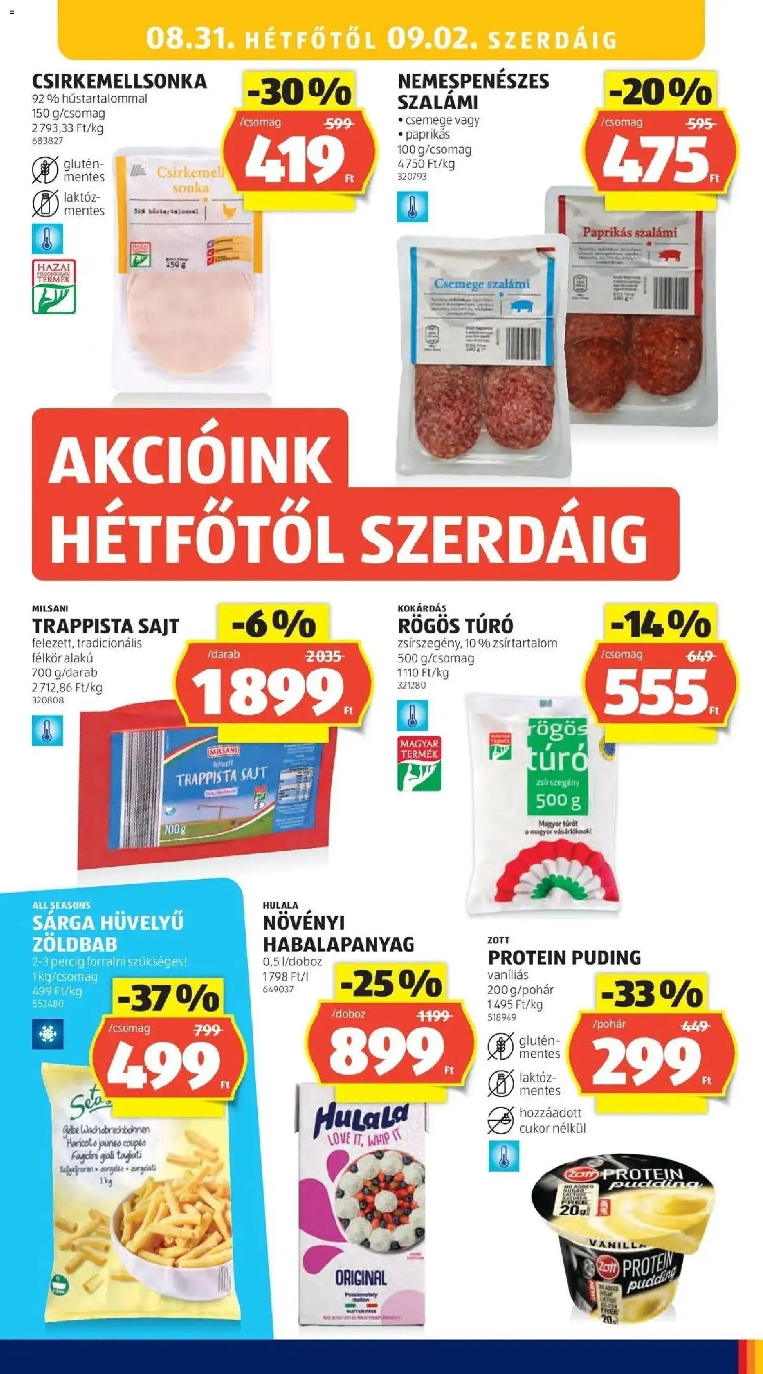 Aldi újság 2026.08.27. Aldi aktuális akciós újság