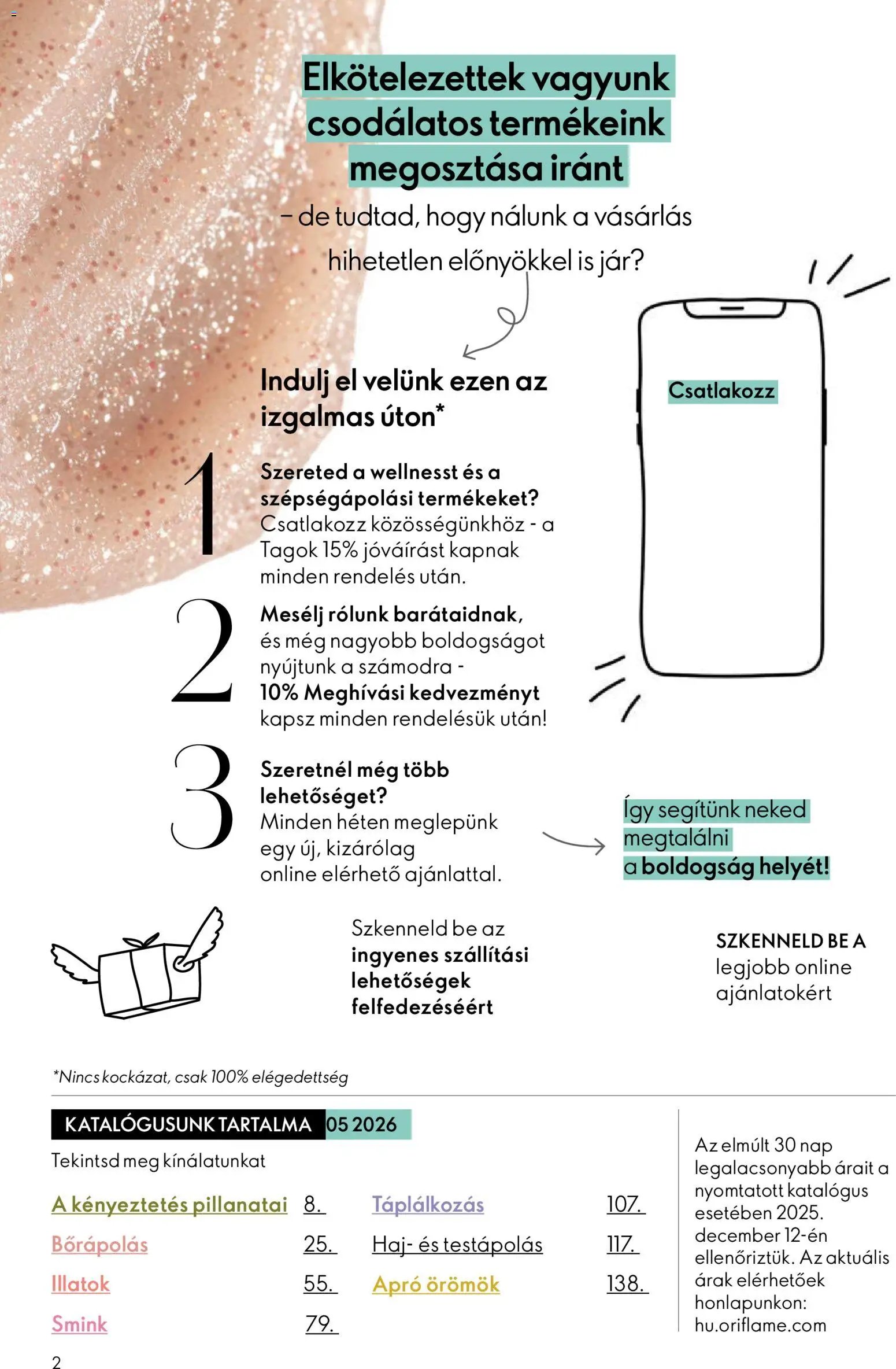 Oriflame újság 2026.03.25. Oriflame katalógus 2026/05 (2026-03-25 - 2026-04-14)