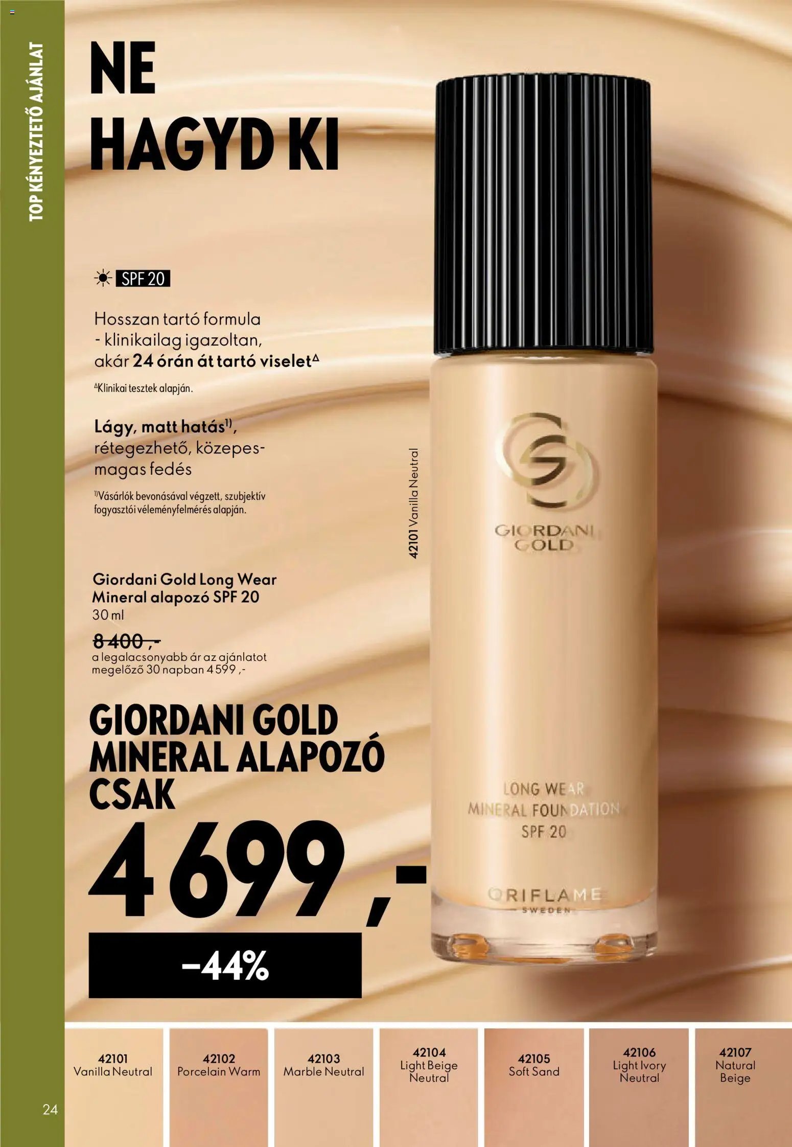 Oriflame újság 2026.03.25. Oriflame katalógus 2026/05 (2026-03-25 - 2026-04-14)