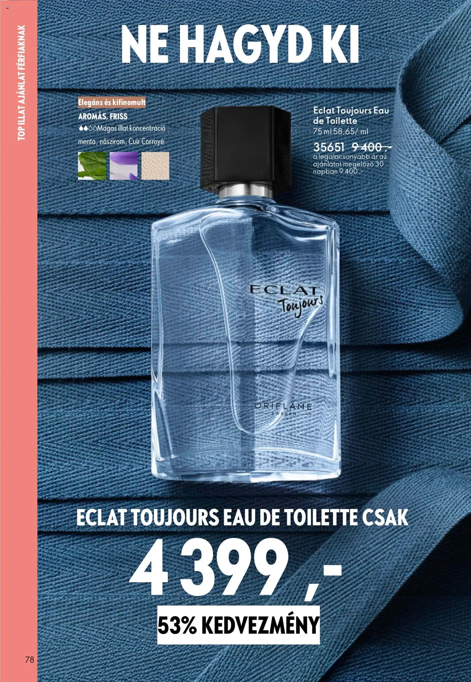 Oriflame újság 2026.03.25. Oriflame katalógus 2026/05 (2026-03-25 - 2026-04-14)