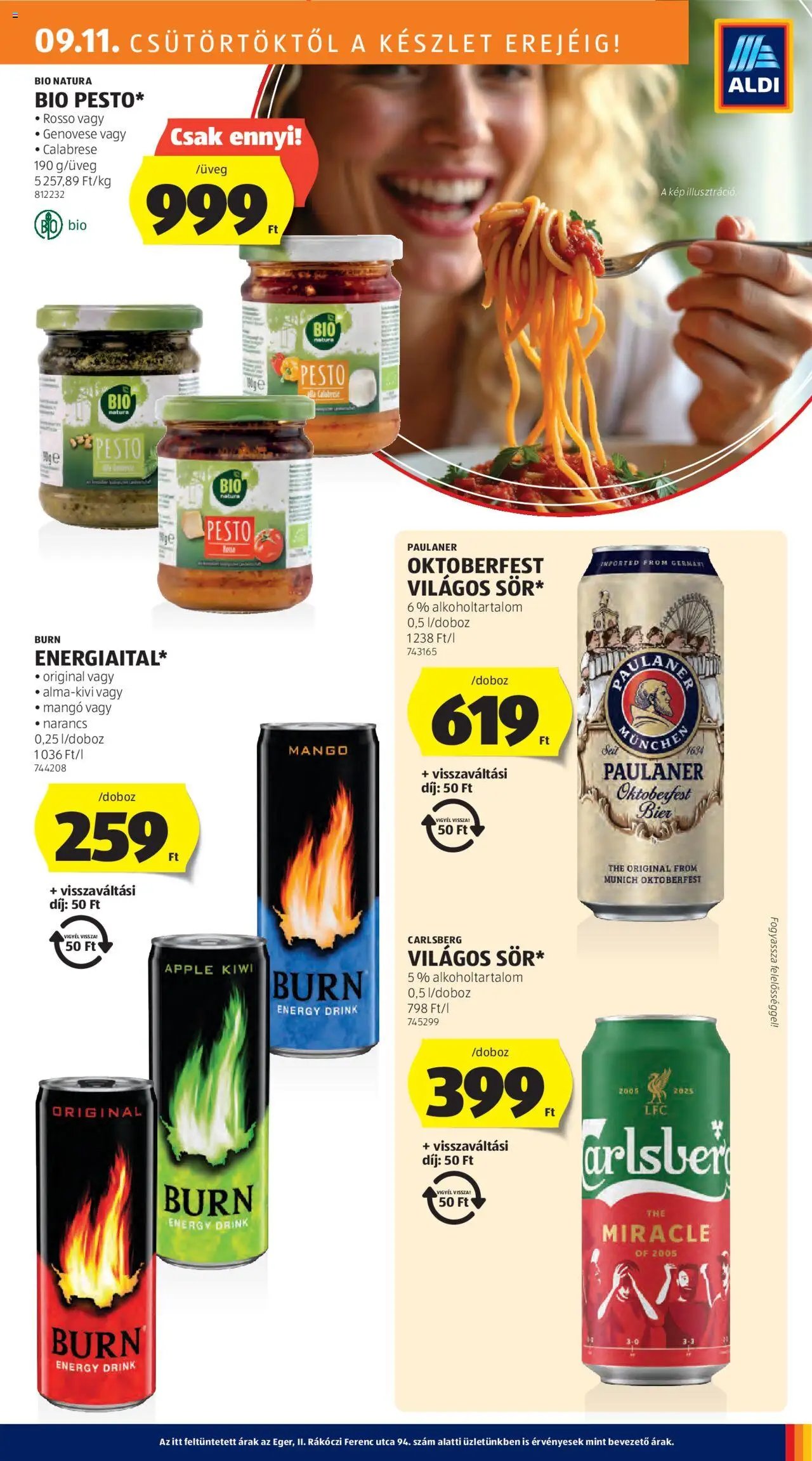 Aldi újság 2025.09.11. Akciós újság (2025-09-11 - 2025-09-17)
