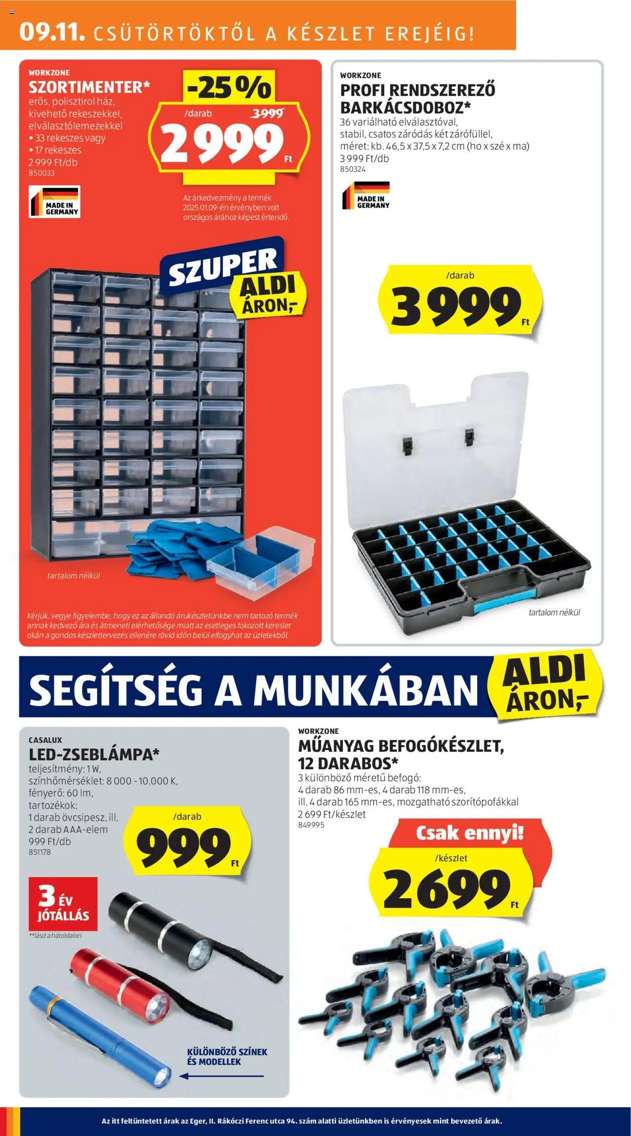 Aldi újság 2025.09.11. Akciós újság (2025-09-11 - 2025-09-17)