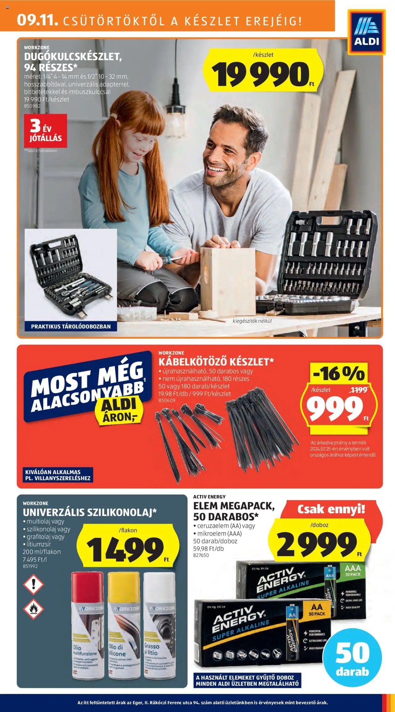 Aldi újság 2025.09.11. Akciós újság (2025-09-11 - 2025-09-17)