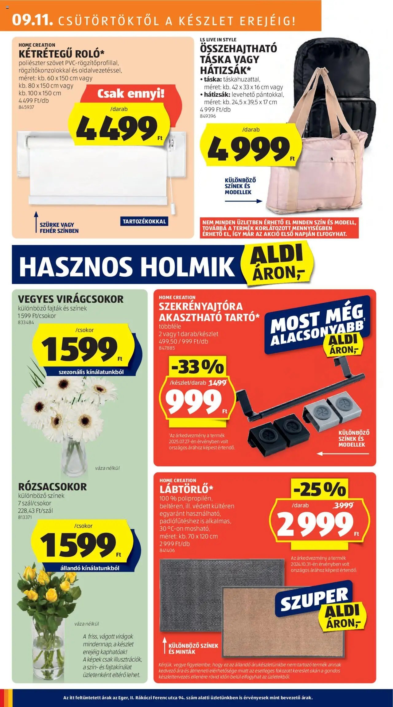 Aldi újság 2025.09.11. Akciós újság (2025-09-11 - 2025-09-17)