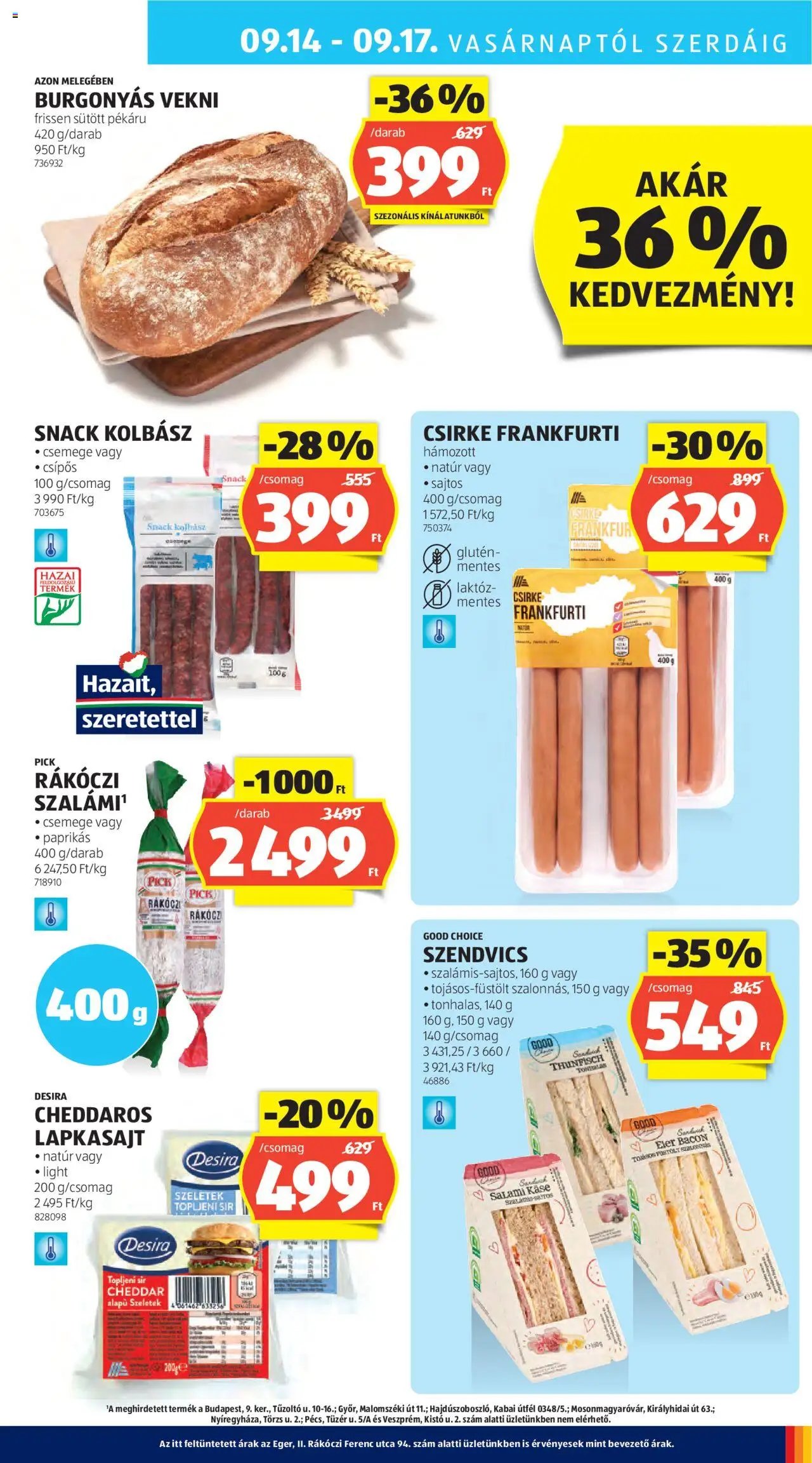Aldi újság 2025.09.11. Akciós újság (2025-09-11 - 2025-09-17)