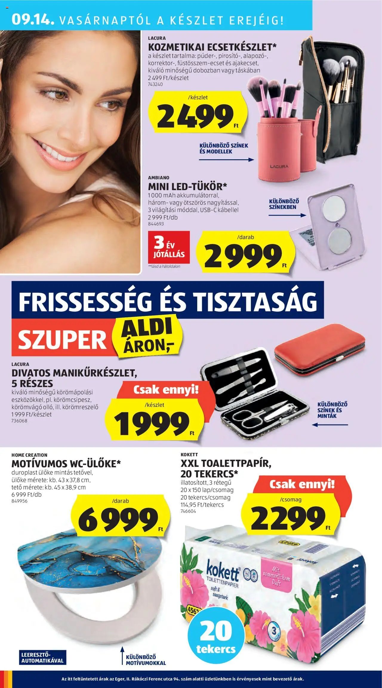 Aldi újság 2025.09.11. Akciós újság (2025-09-11 - 2025-09-17)