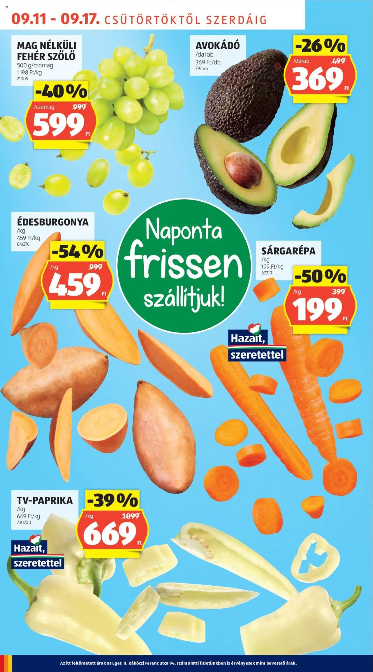 Aldi újság 2025.09.11. Akciós újság (2025-09-11 - 2025-09-17)
