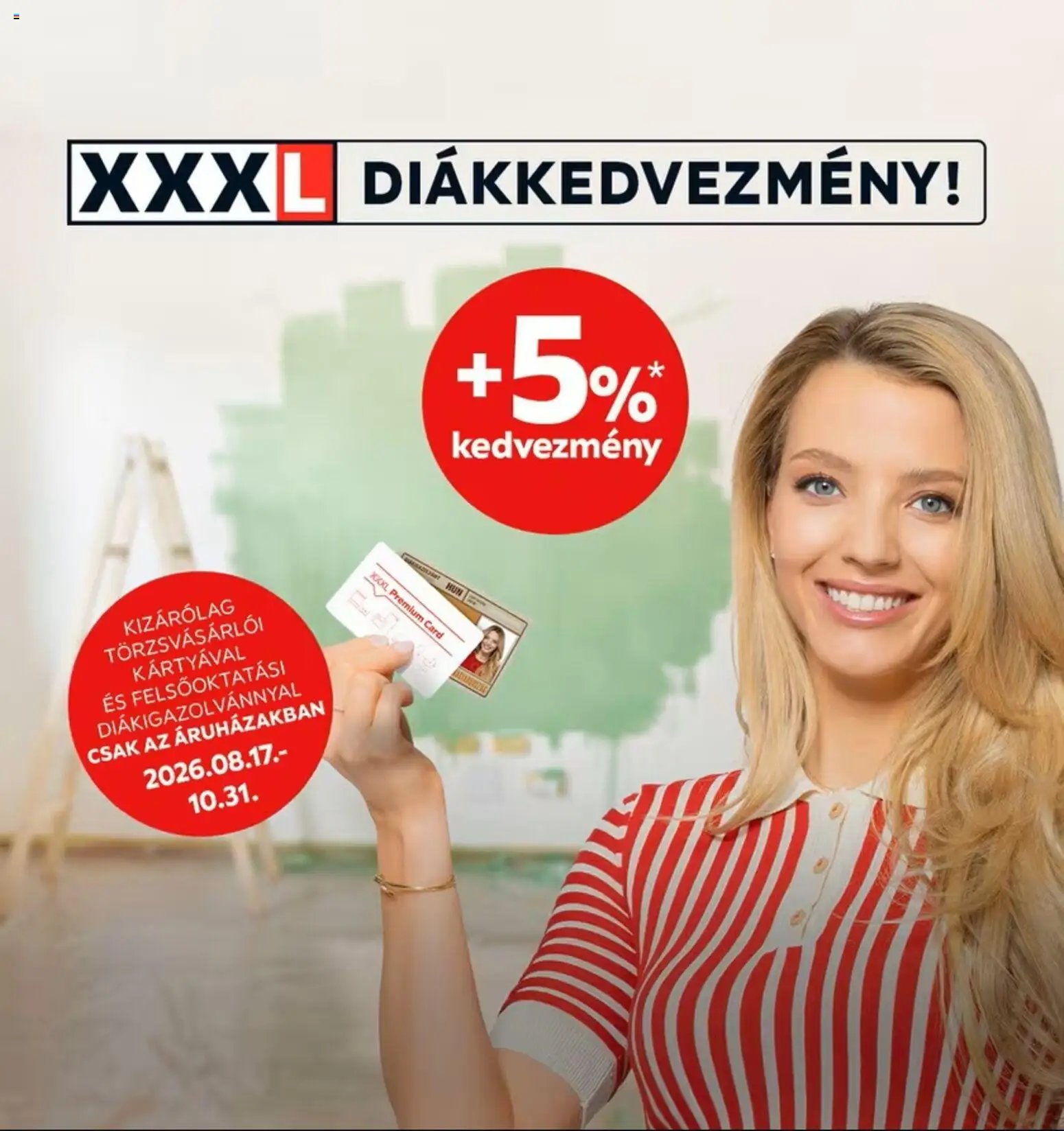 XXXLutz újság 2026.08.17. XXXLutz diákkedvezmény